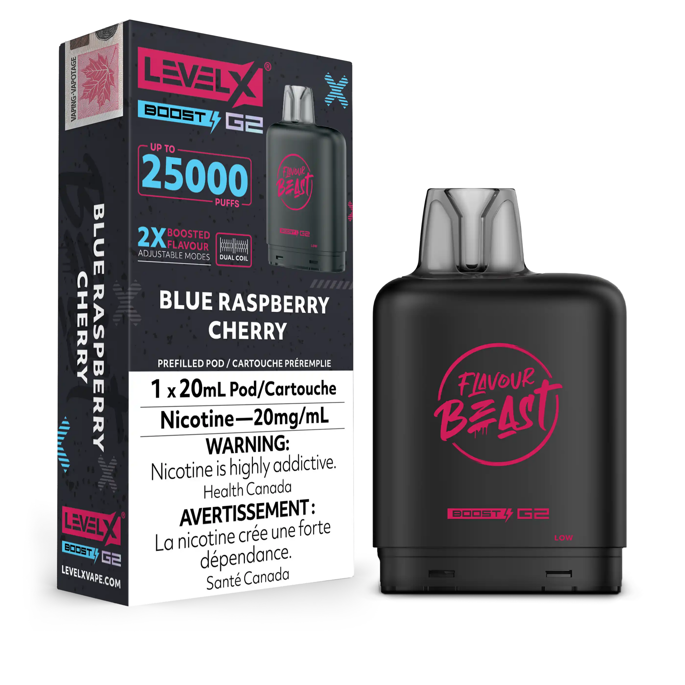 Level X - Flavour Beast Boost G2 Pods 25K