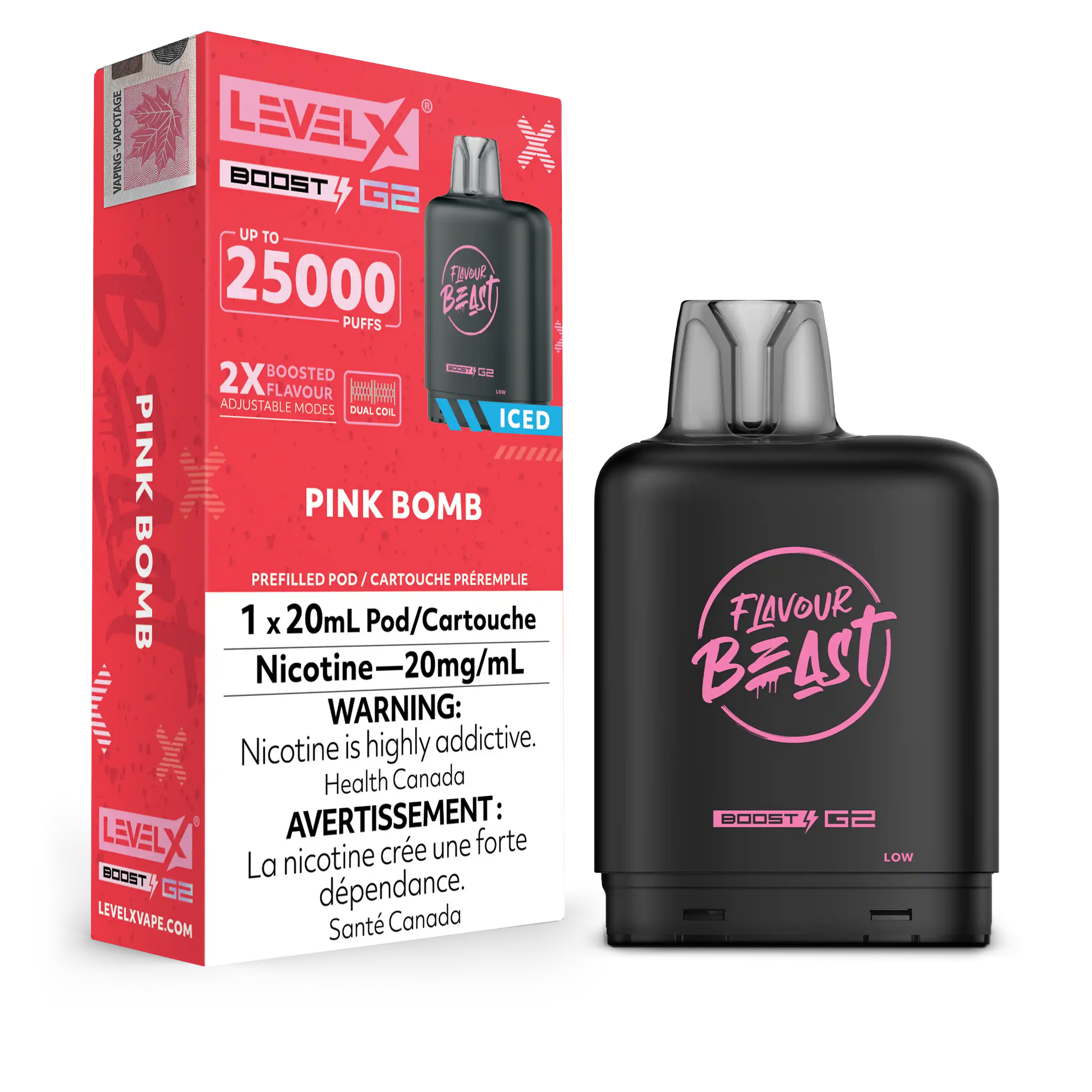 Level X - Flavour Beast Boost G2 Pods 25K