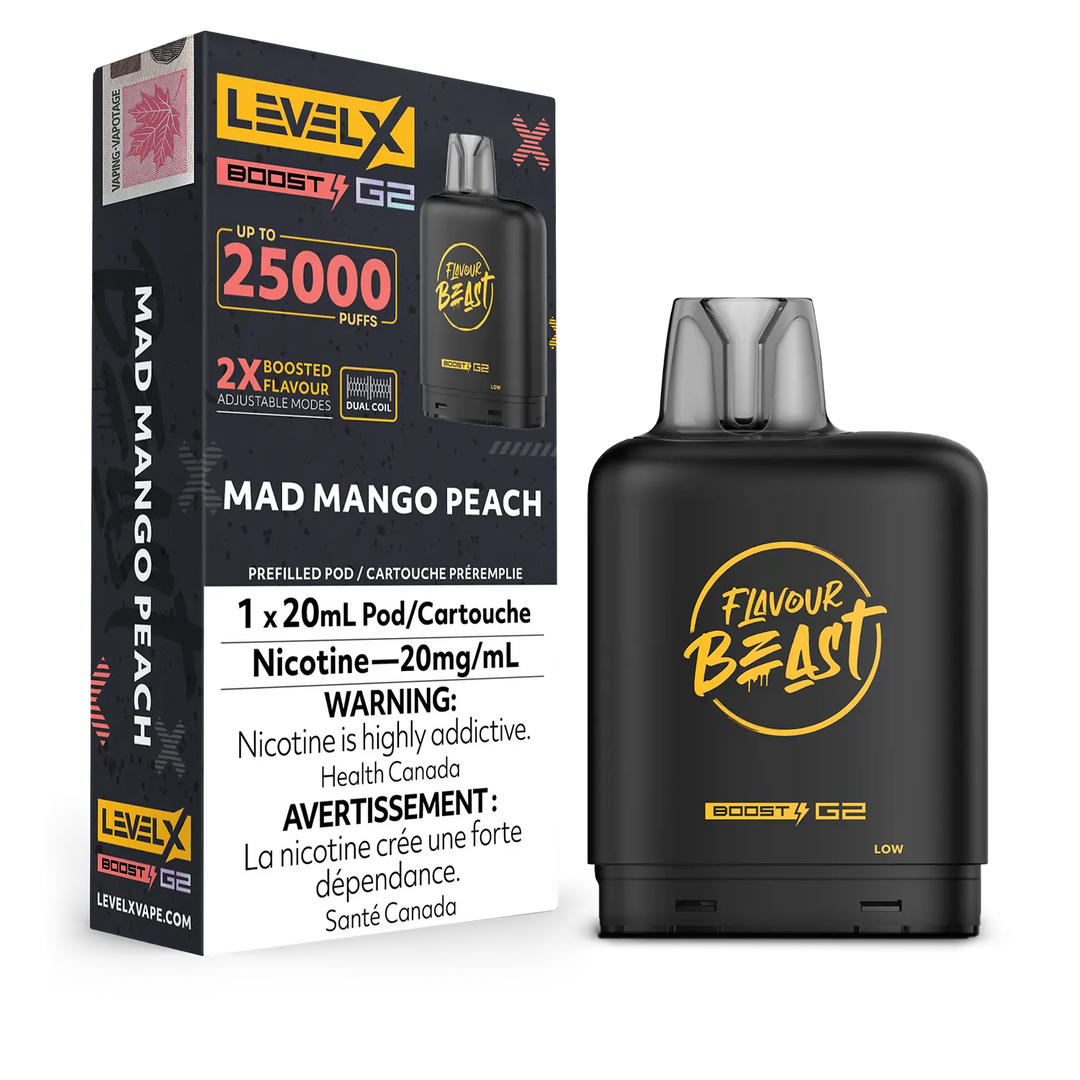 Grapplin' Grape Sour Apple Iced Flavour Beast Boost G2 Pods 25K