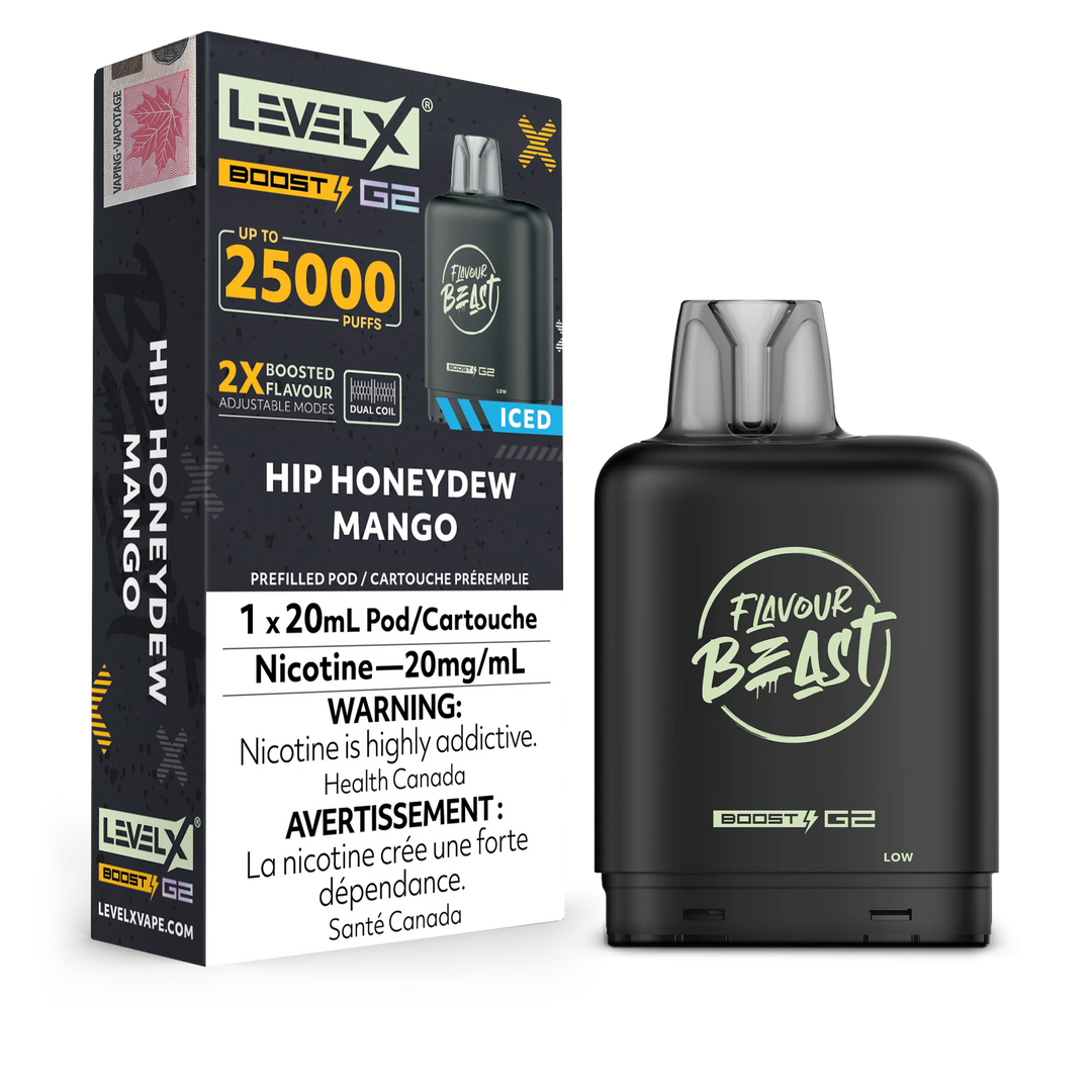 Groovy Grape Passionfruit Iced Flavour Beast Boost G2 Pods 25K