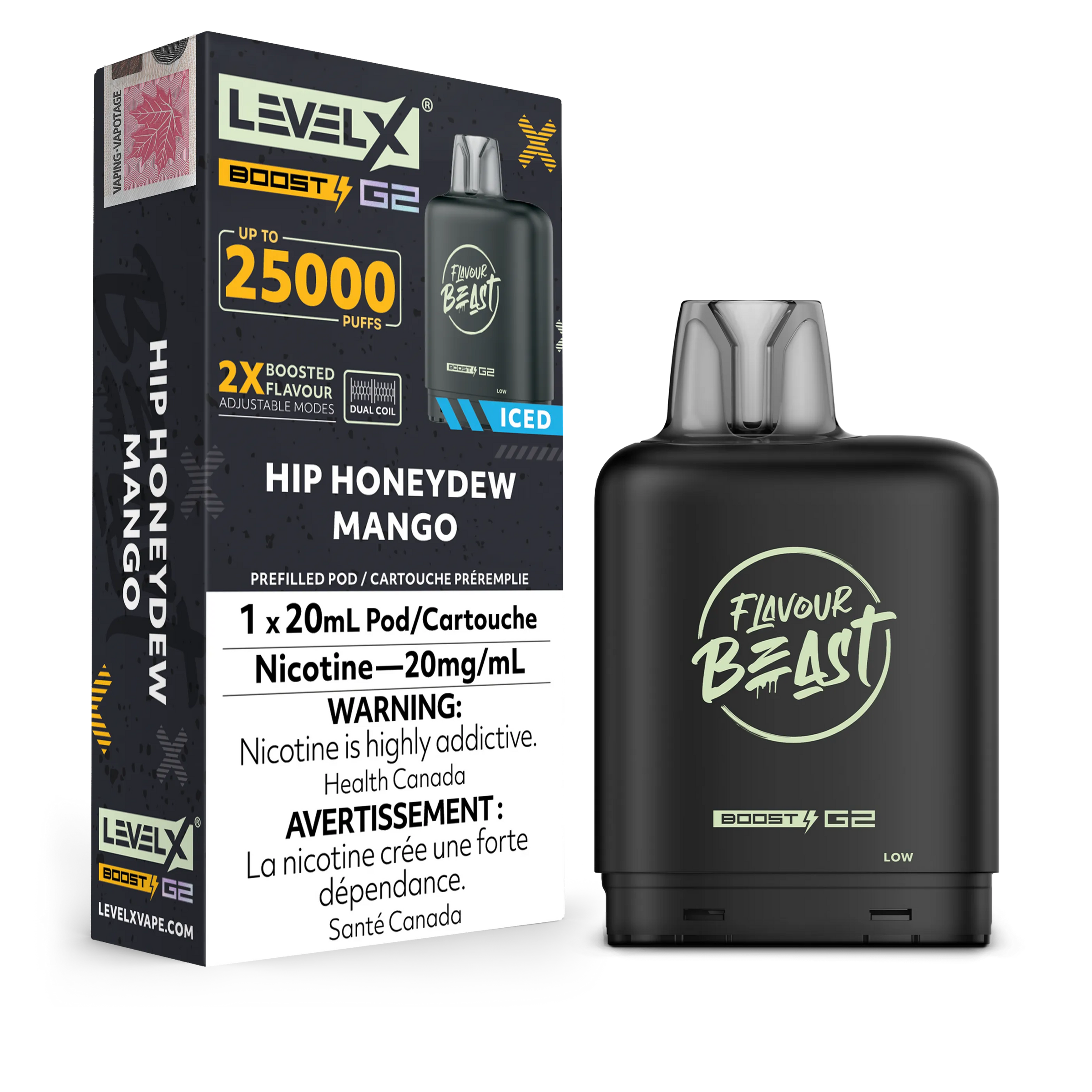 Level X - Flavour Beast Boost G2 Pods 25K