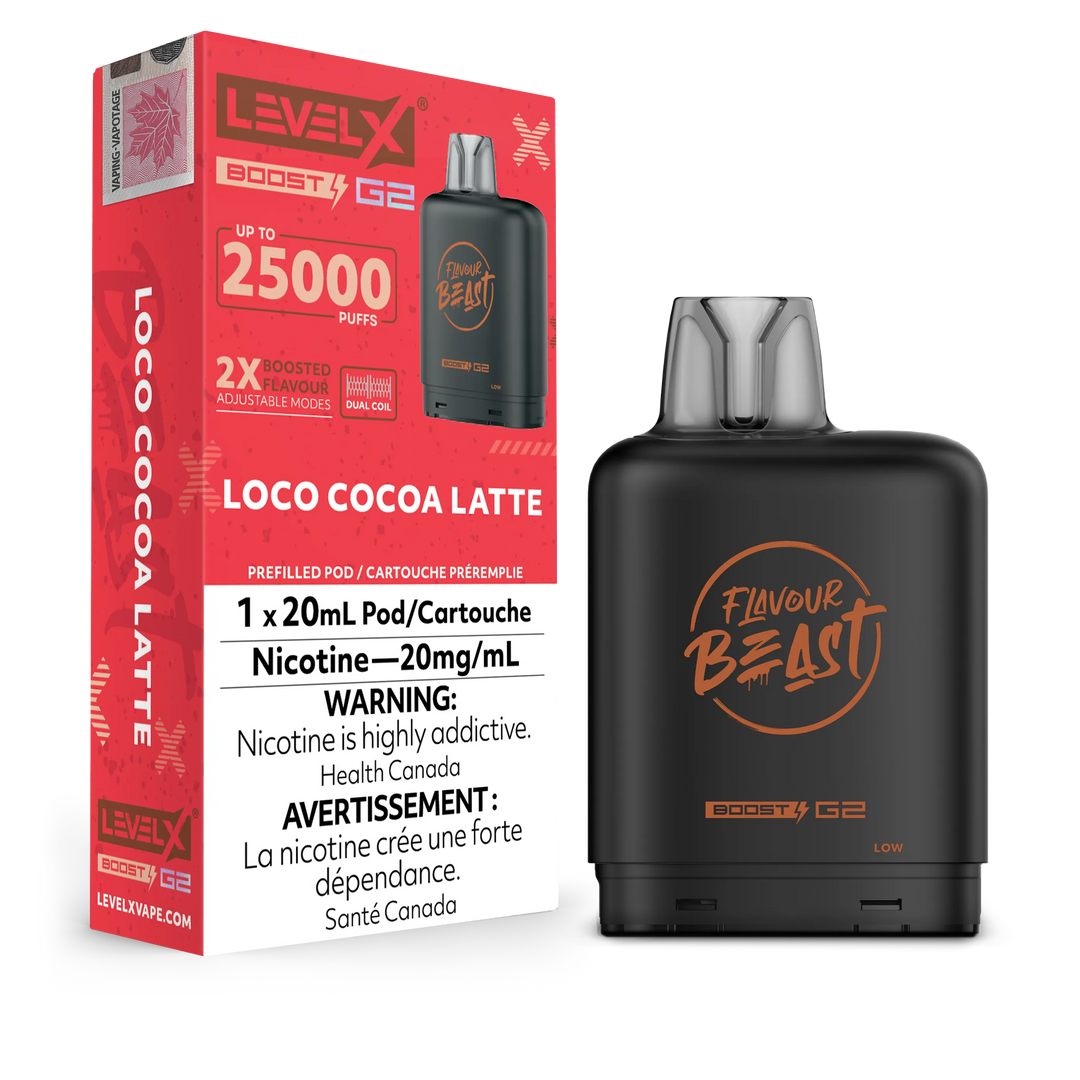 Lemon Squeeze Iced Flavour Beast Boost G2 Pods 25K