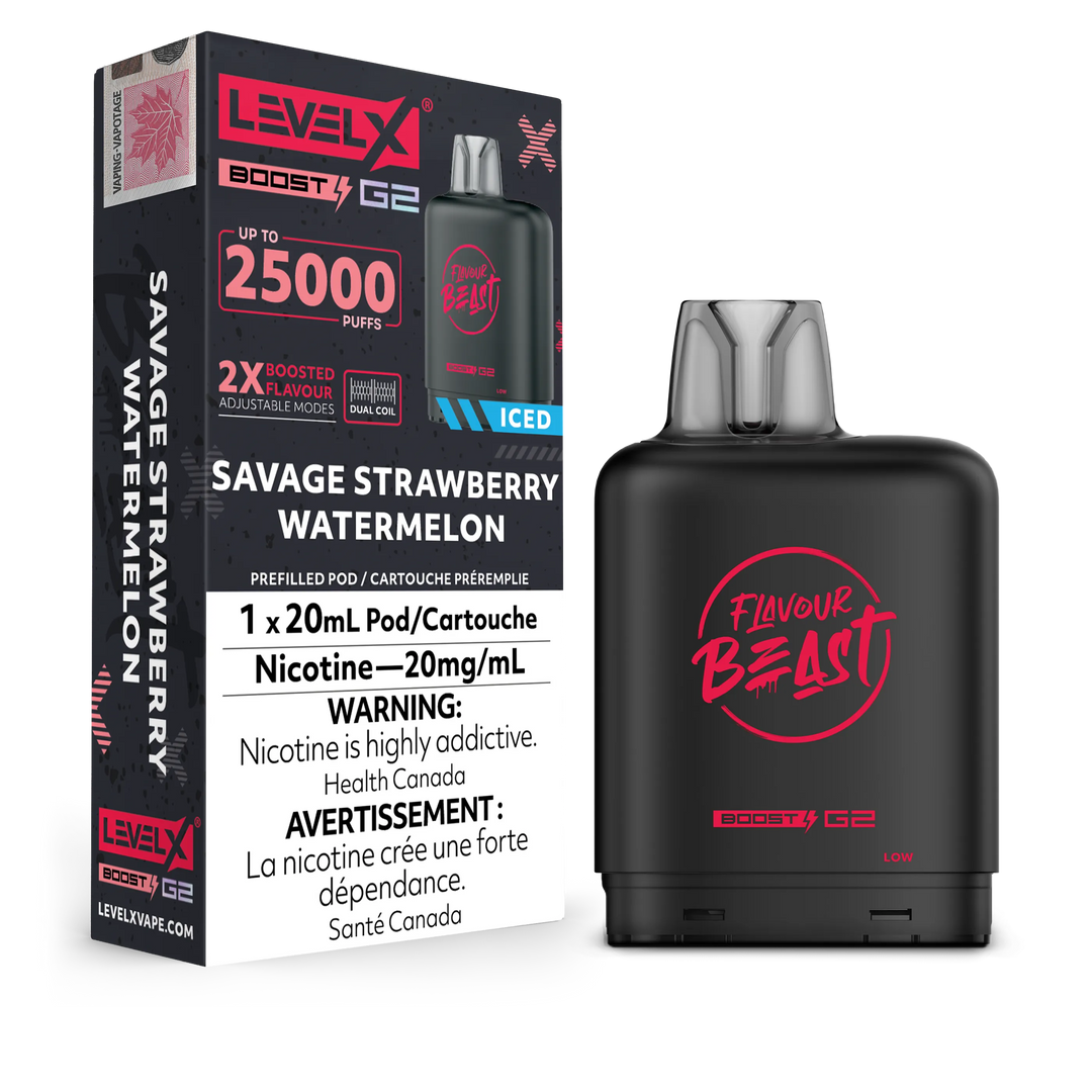 Pure Tobacco Flavour Beast Boost G2 Pods 25K