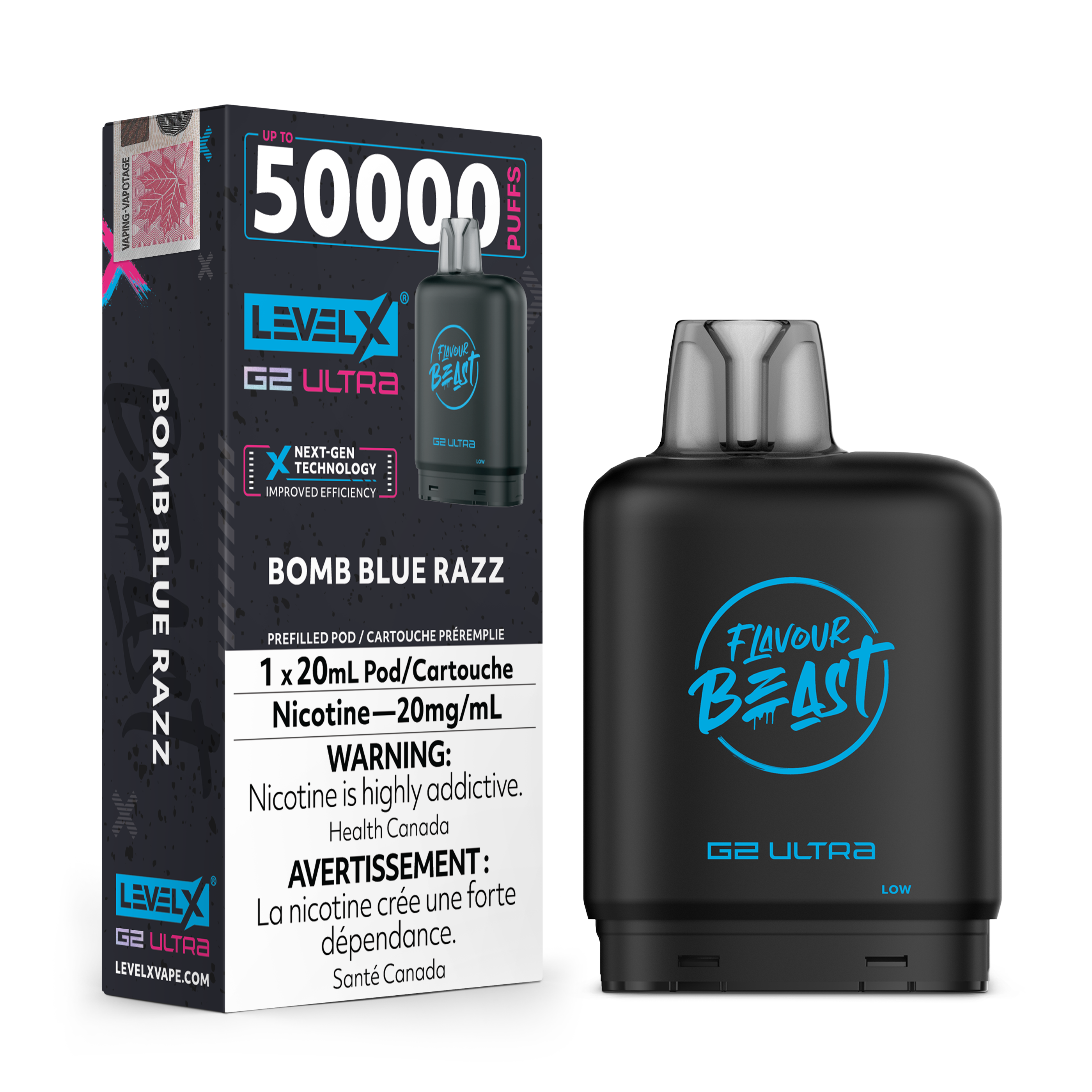 Level X - Ultra G2 Pods FB (50k Puffs) (PROVINCIAL)