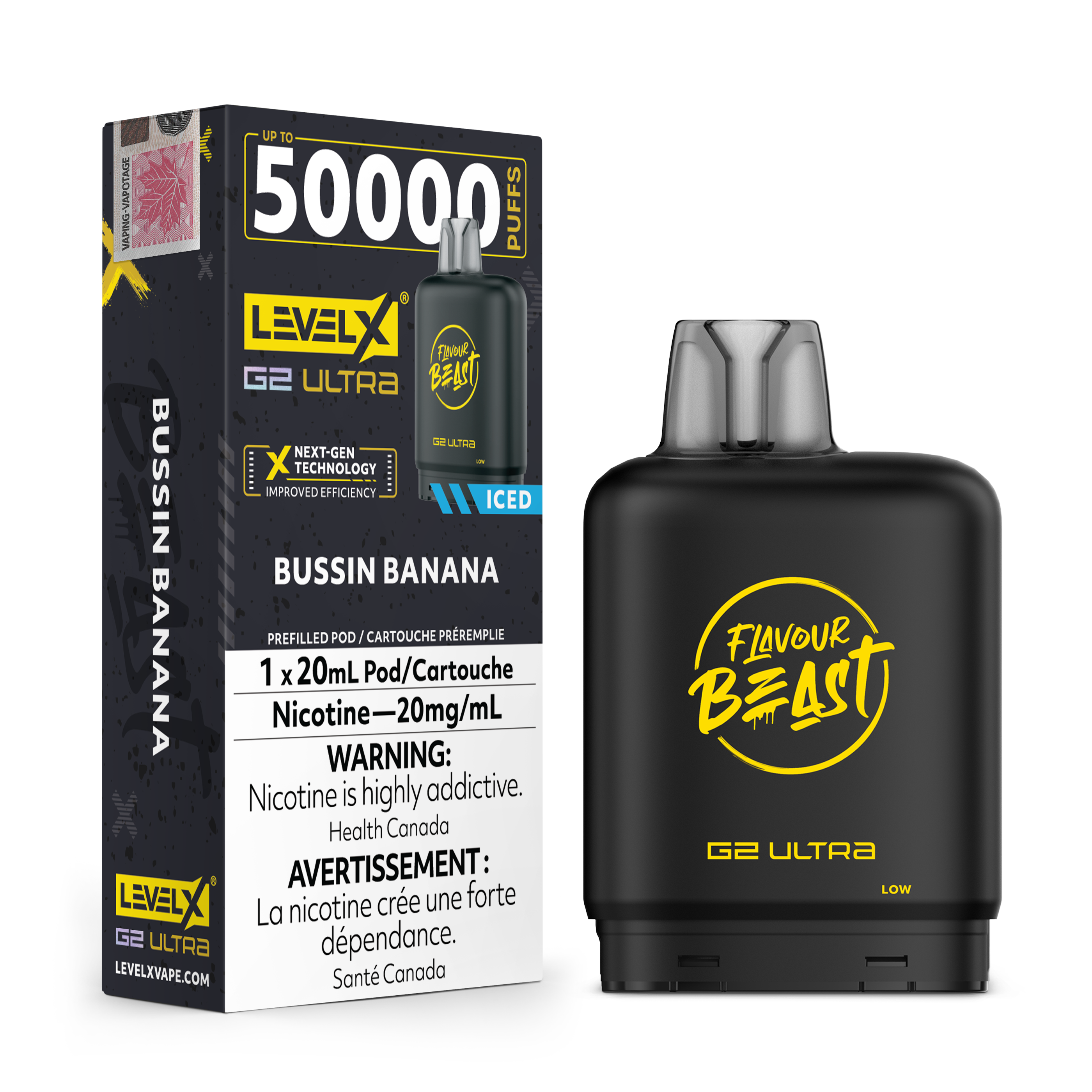 Level X - Ultra G2 Pods FB (50k Puffs) (PROVINCIAL)