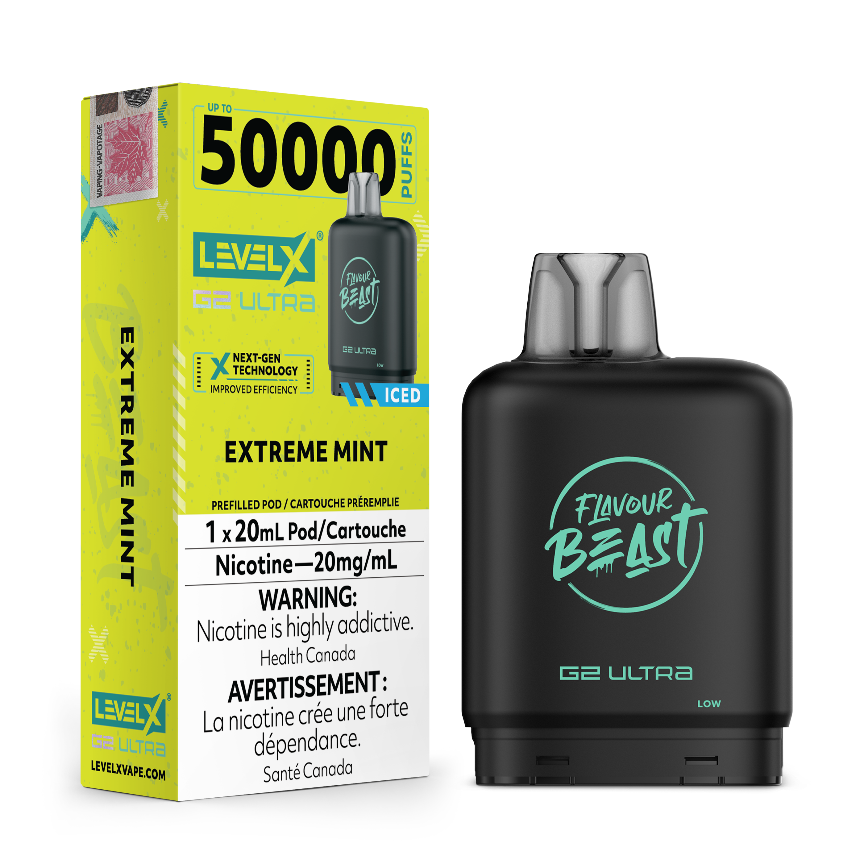 Level X - Ultra G2 Pods FB (50k Puffs) (PROVINCIAL)