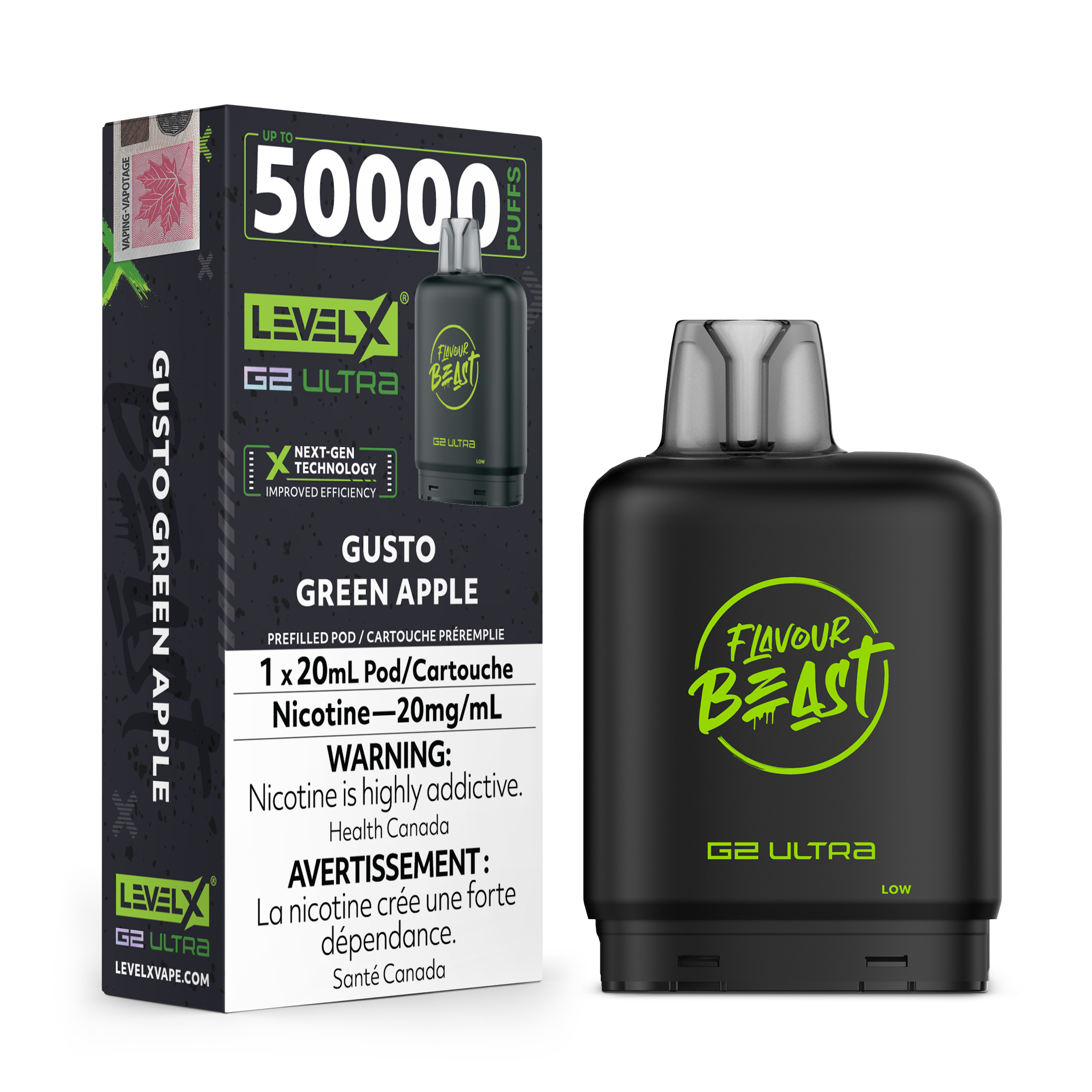 Level X - Ultra G2 Pods FB (50k Puffs) (PROVINCIAL)