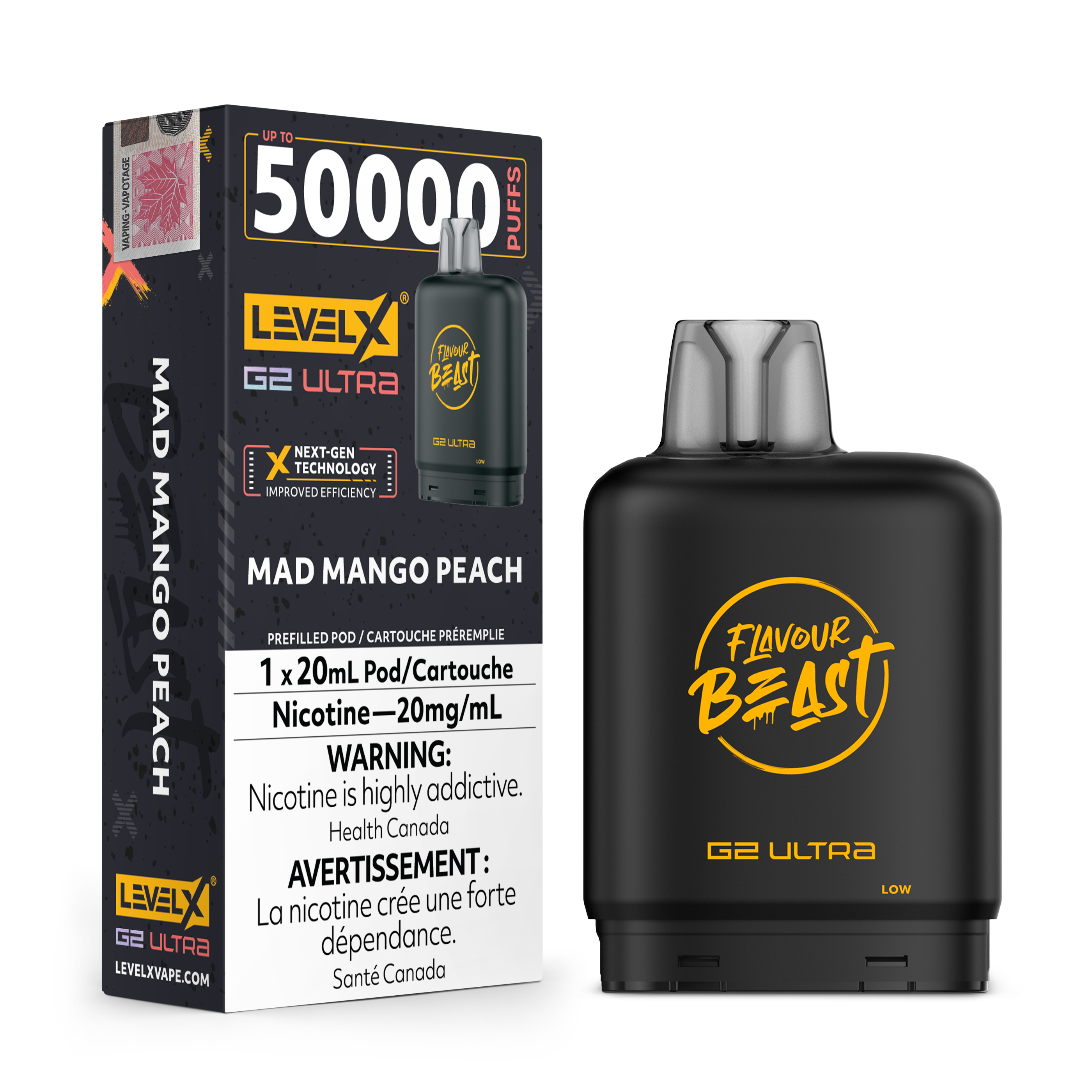 Level X - Ultra G2 Pods FB (50k Puffs) (PROVINCIAL)