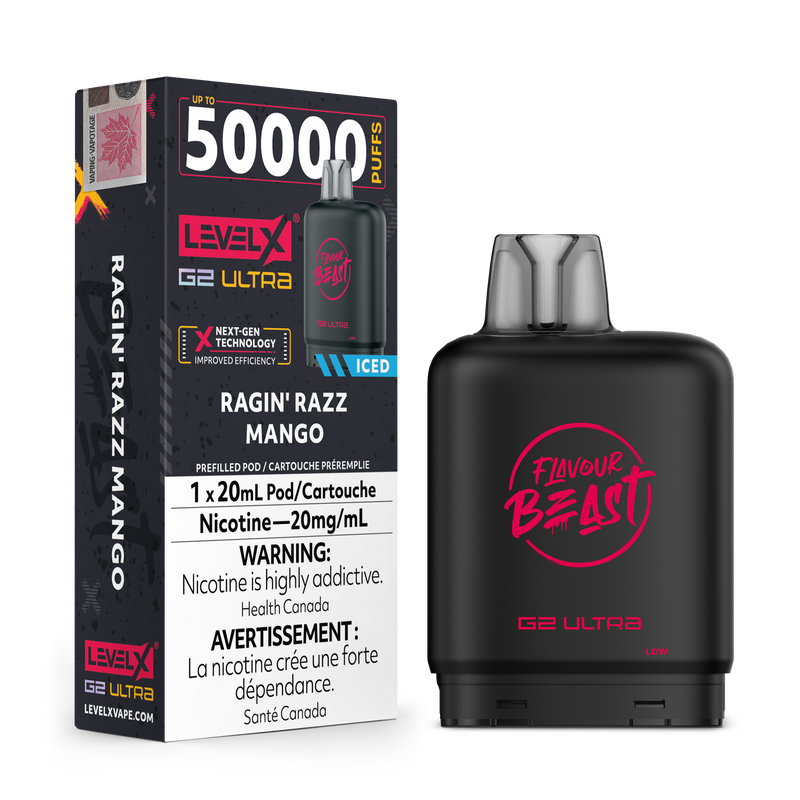 Level X - Ultra G2 Pods FB (50k Puffs) (PROVINCIAL)