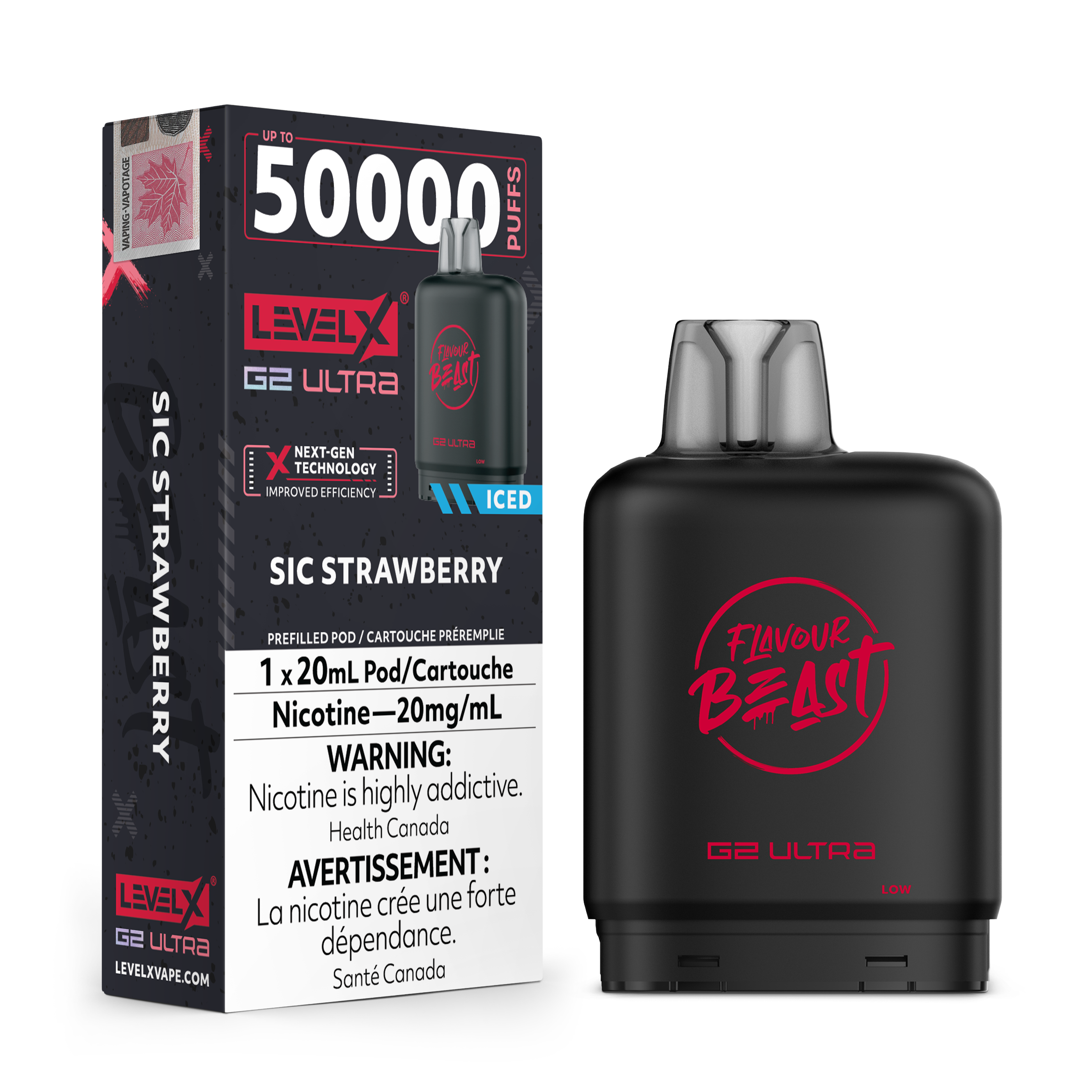 Level X - Ultra G2 Pods FB (50k Puffs) (PROVINCIAL)