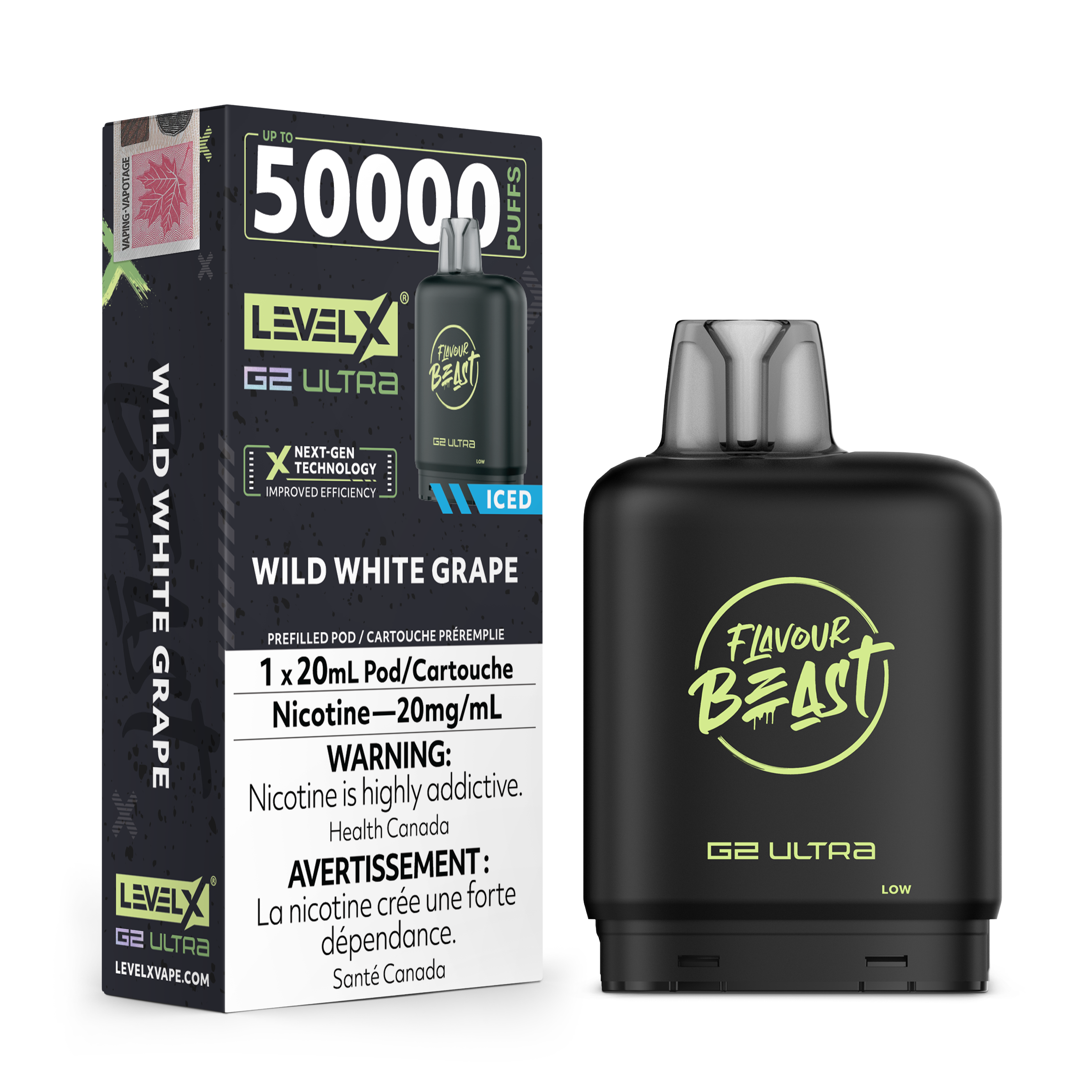 Level X - Ultra G2 Pods FB (50k Puffs) (PROVINCIAL)