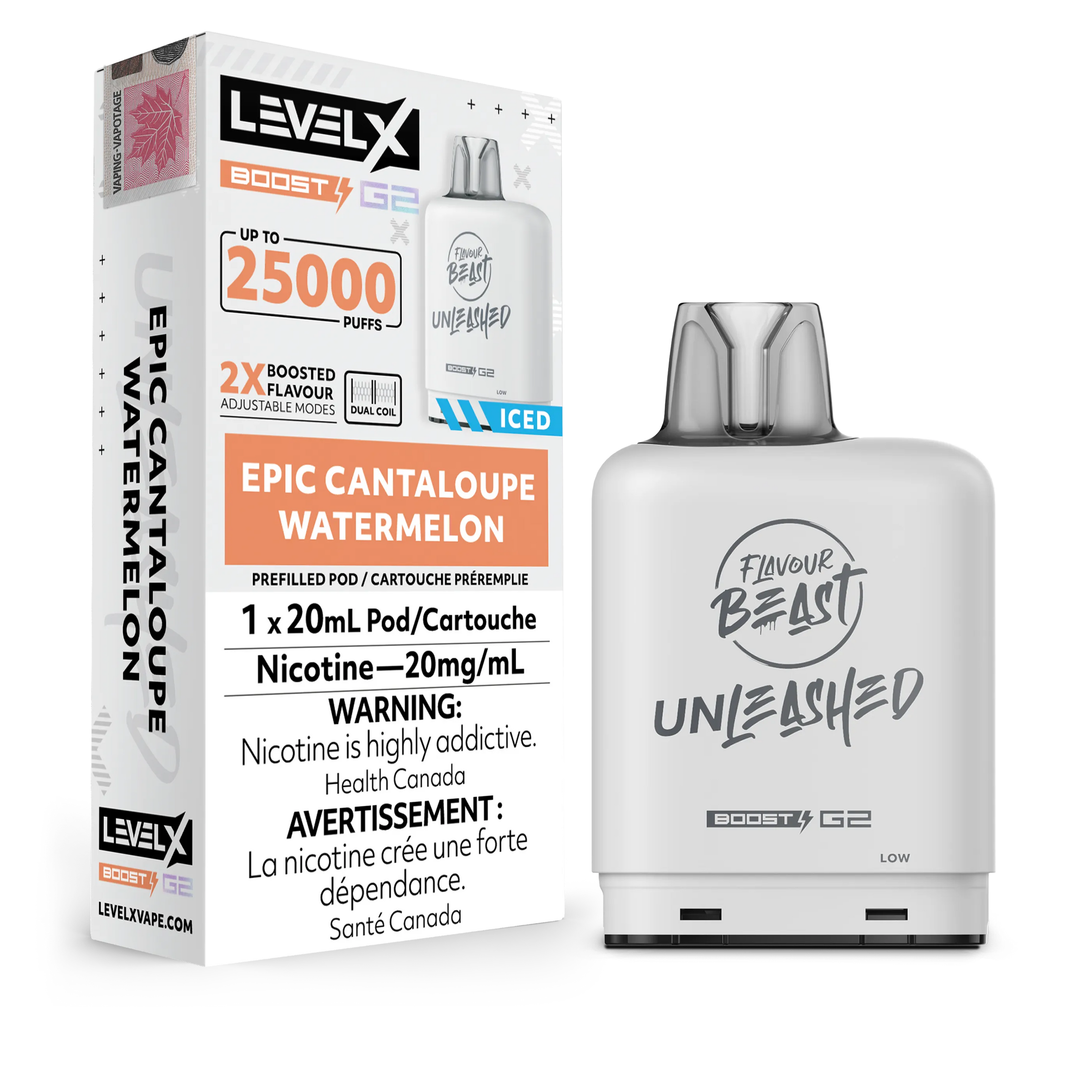 Level X - Flavour Beast Boost G2 Unleashed Pods 25K