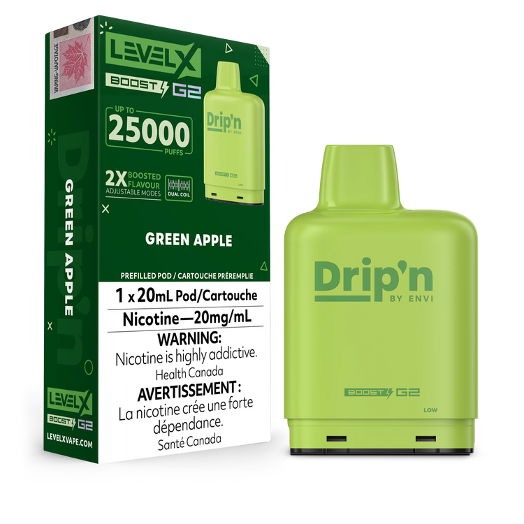 Level X - Drip'n Boost G2 Pods 25K