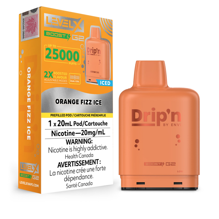 Level X - Drip'n Boost G2 Pods 25K
