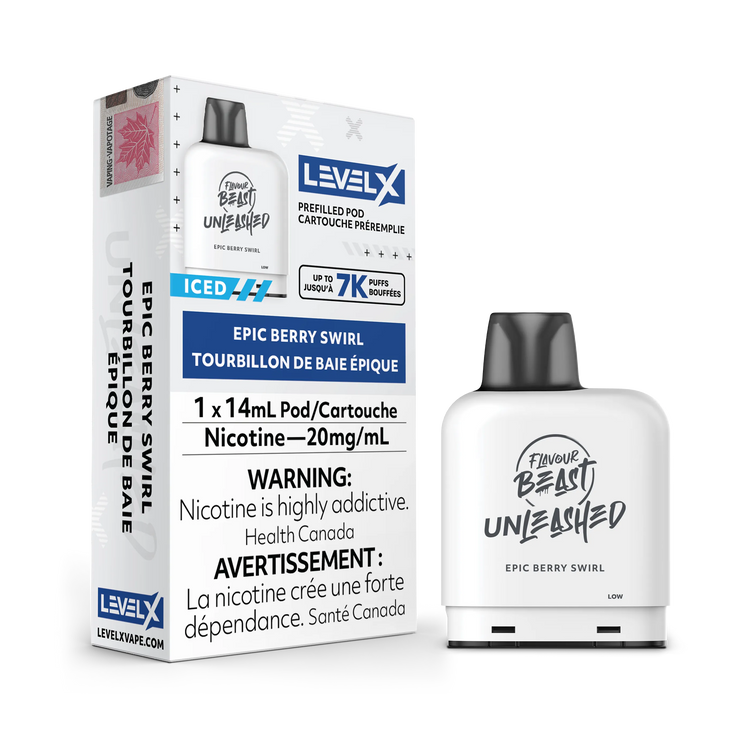 Level X - Unleashed Pods (7000 puffs)