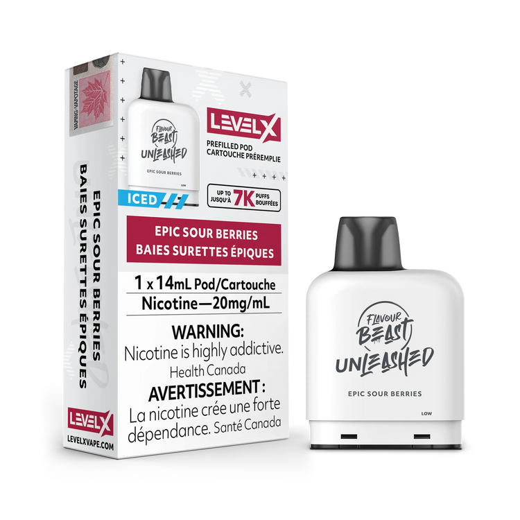 Level X - Unleashed Pods (7000 puffs)