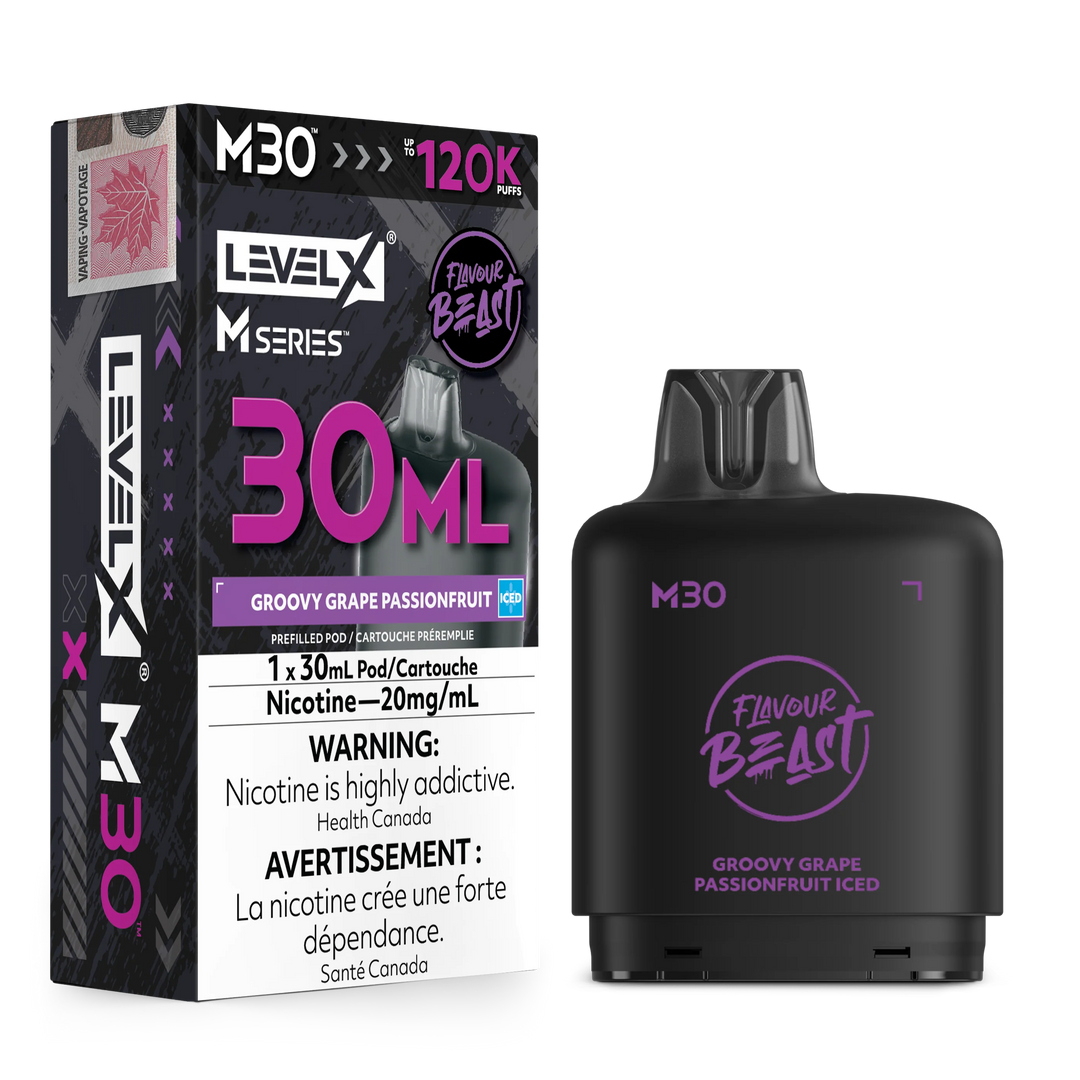 G.S. Blue Razz Level X M Series Pod 30mL 120K Pod