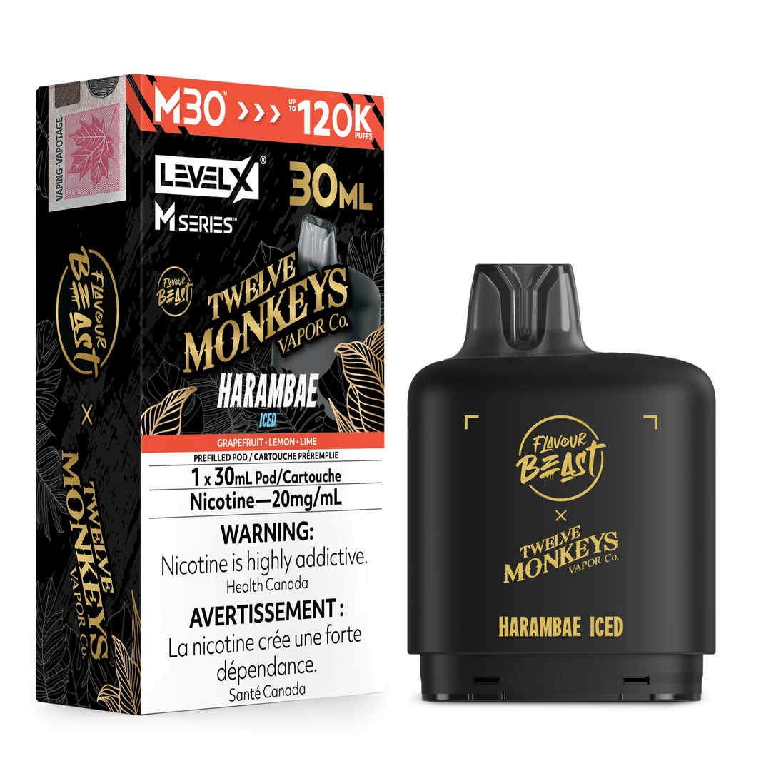 Harambae Iced Level X M Series Pod 30mL 120K Pod