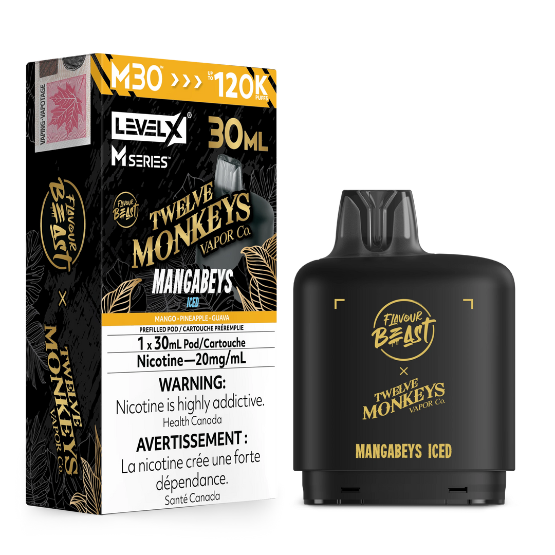 Mangabeys Iced Level X M Series Pod 30mL 120K Pod