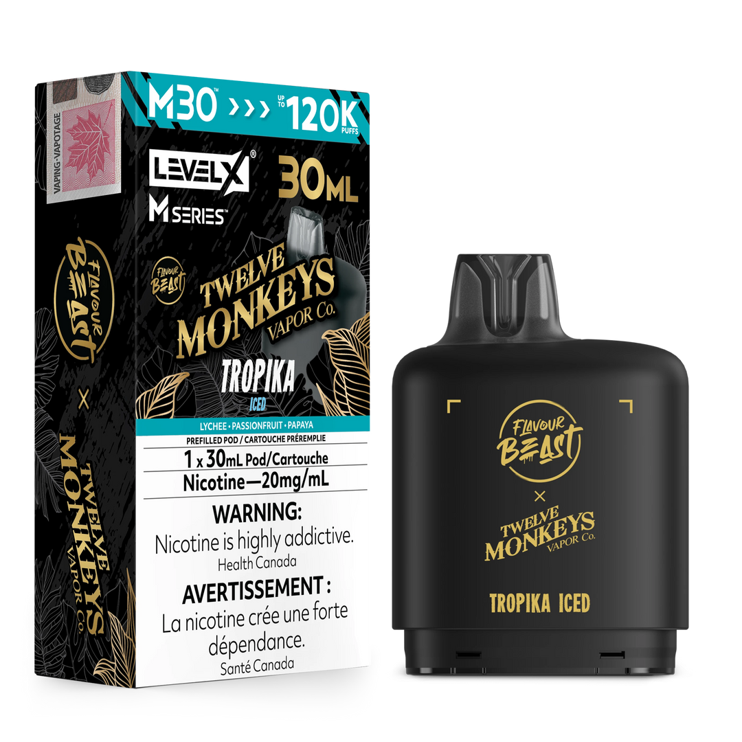 Tropika Iced Level X M Series Pod 30mL 120K Pod