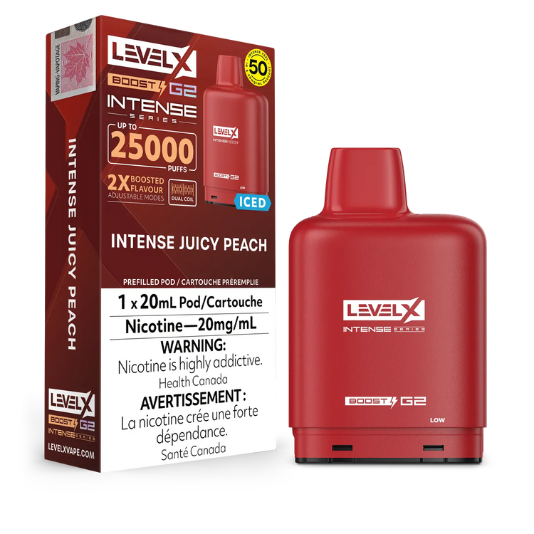 Level X Boost Intense G2 Pods 25K