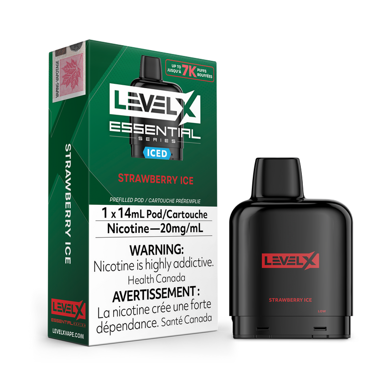 Level X Essential - Pods (EXCISE TAXED) (7000 puffs)