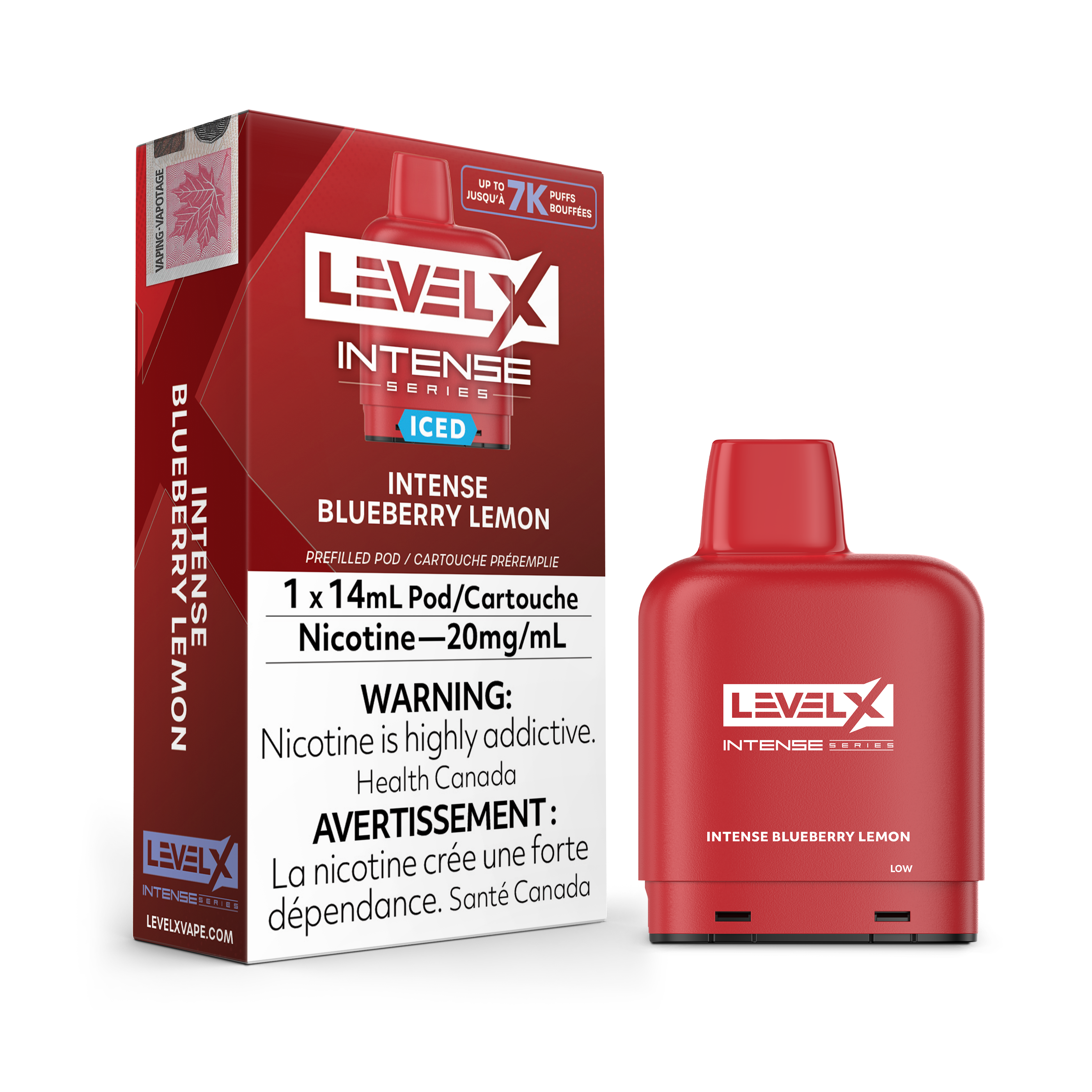 Level X - Intense Pods (7000 Puffs) (FEDERAL)