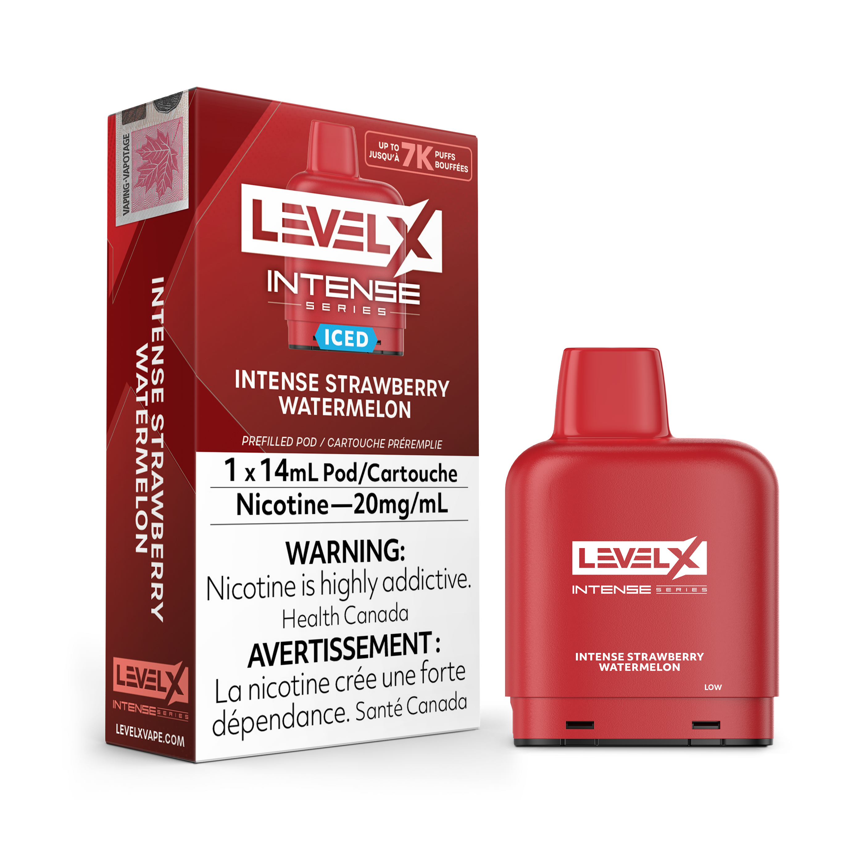 Level X - Intense Pods (7000 Puffs) (FEDERAL)