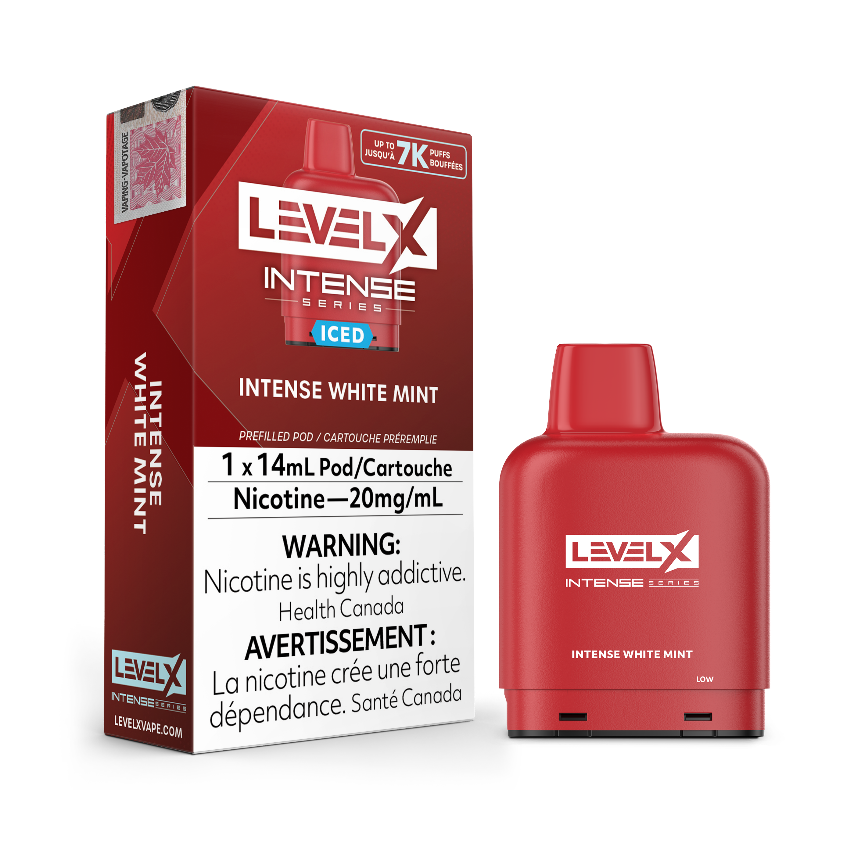 Level X - Intense Pods (7000 Puffs) (FEDERAL)