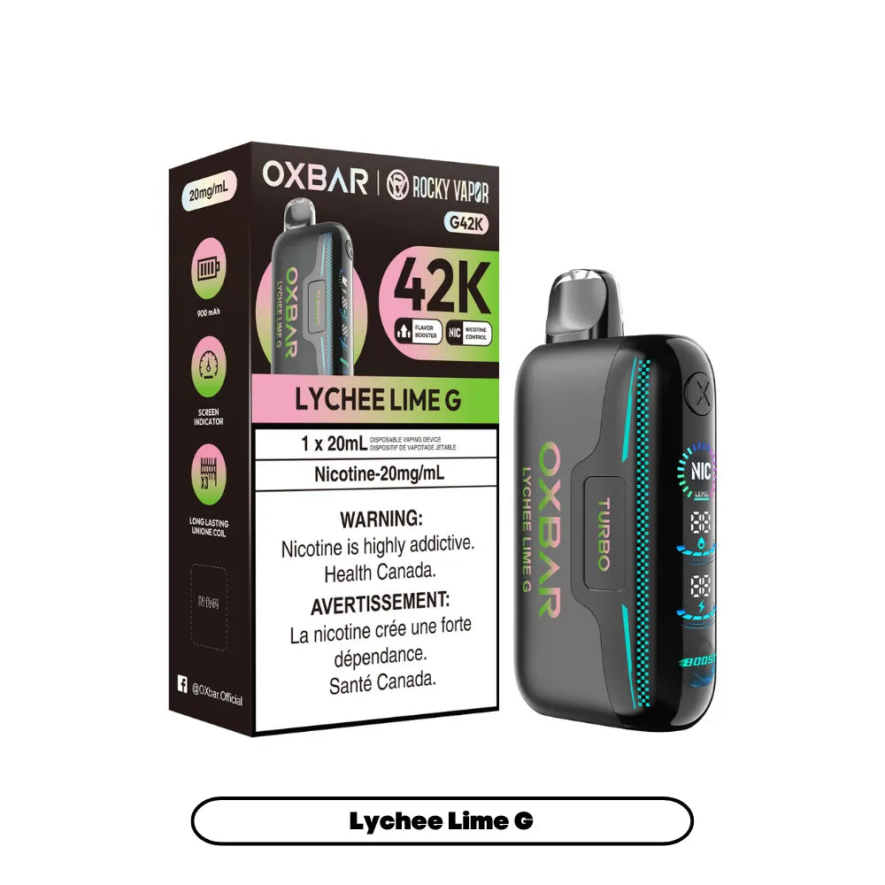 Lychee Lime G Oxbar G42K - Disposable 42K