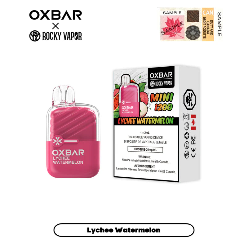 Oxbar Mini - Disposable E-Cig (FEDERAL) (1200 Puffs)