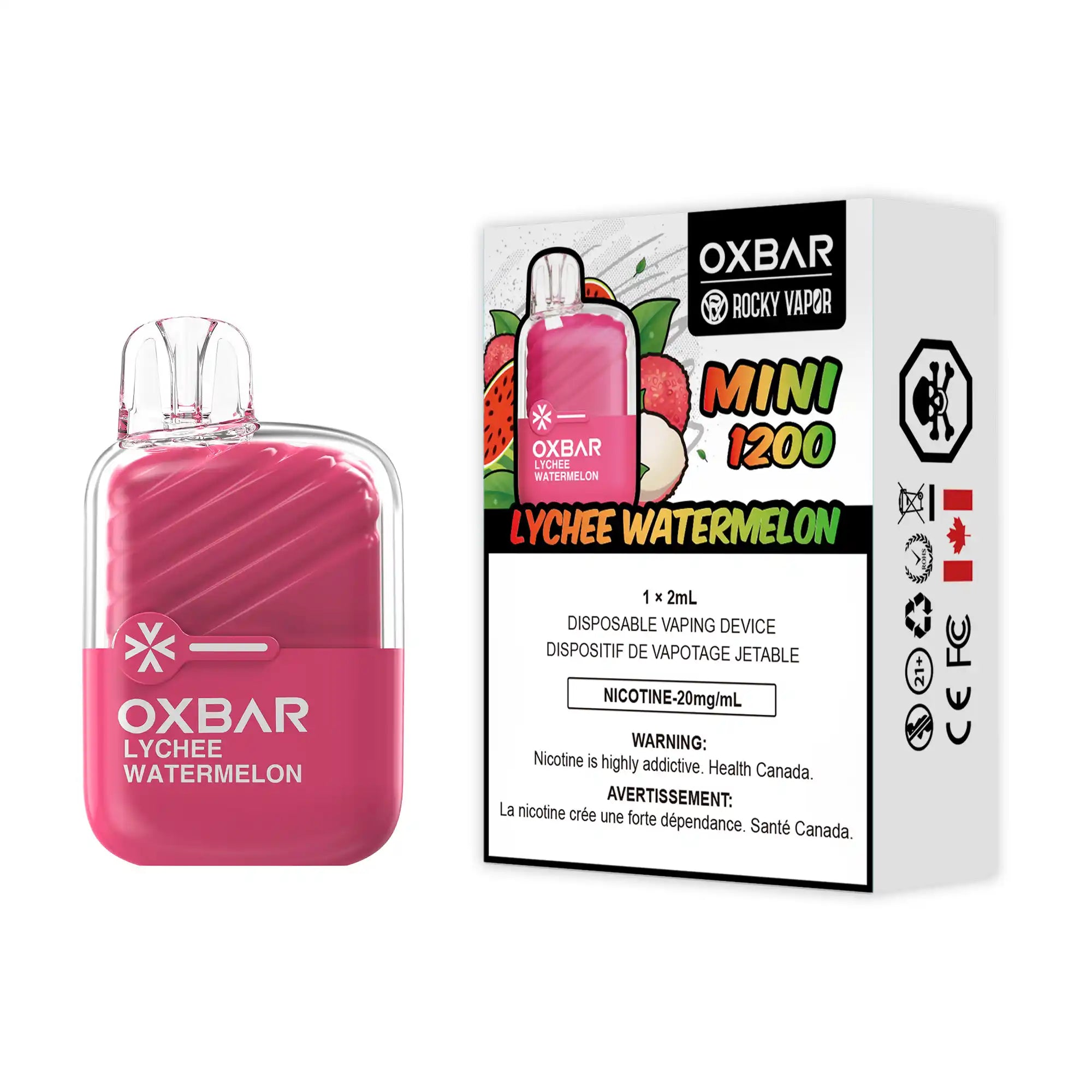 Oxbar Mini 1200 Puffs - Disposable Vape