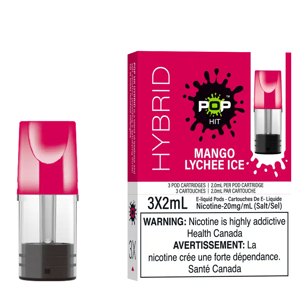 Mango Lychee Ice Stlth Pods by Pop Hybrid