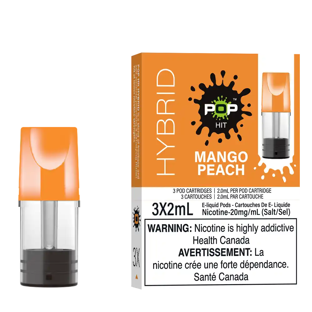 Mango Peach Stlth Pods by Pop Hybrid