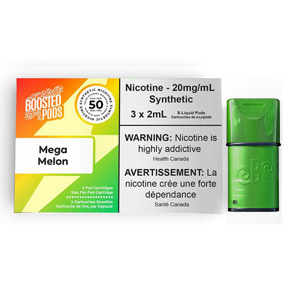 Boosted Pods - Mega Melon (EXCISE TAXED) (STLTH Compatible)