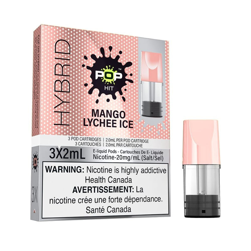 Pop Hybrid Pods - Mango Lychee Ice (Compatible with STLTH) (EXCISE TAX)