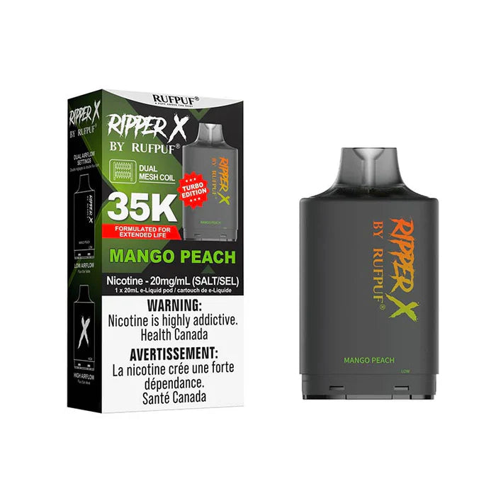 G-Super Sour Rufpuf Ripper X Pods – 35,000 Puffs | VIP Vape