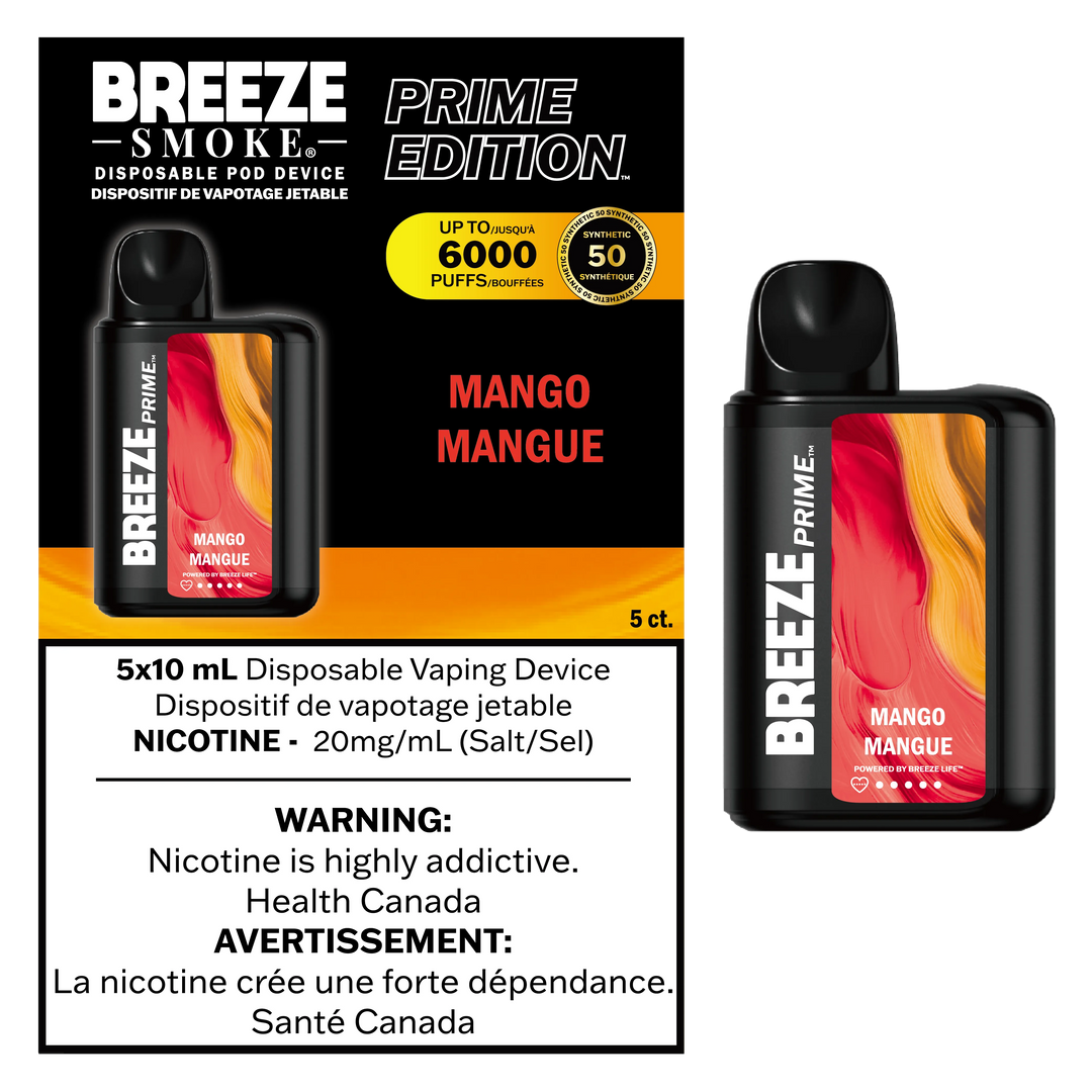 Mango Breeze Prime S50 - Disposable 6K