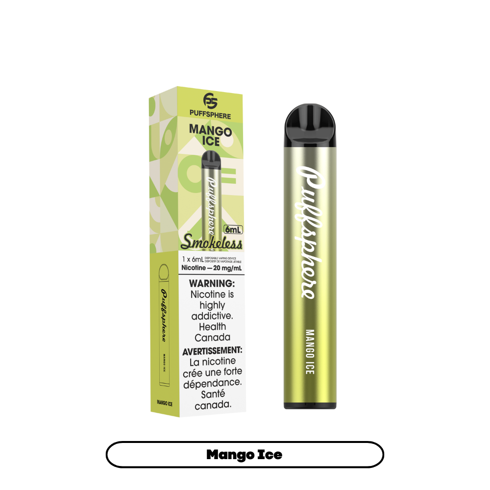 Puffsphere Smokeless - Disposable E-Cig (PROVINCIAL) (2500 Puffs)