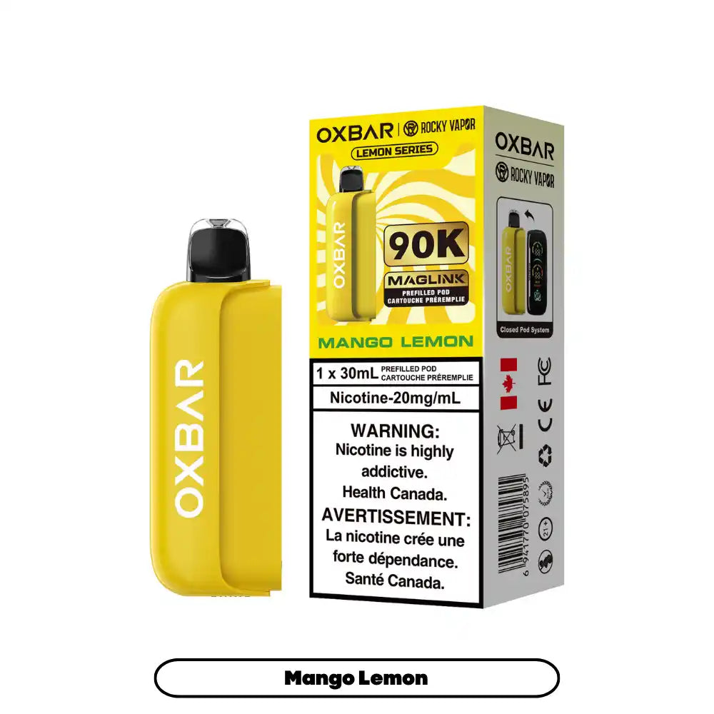 Oxbar Maglink Pods (Lemon Series) 90K