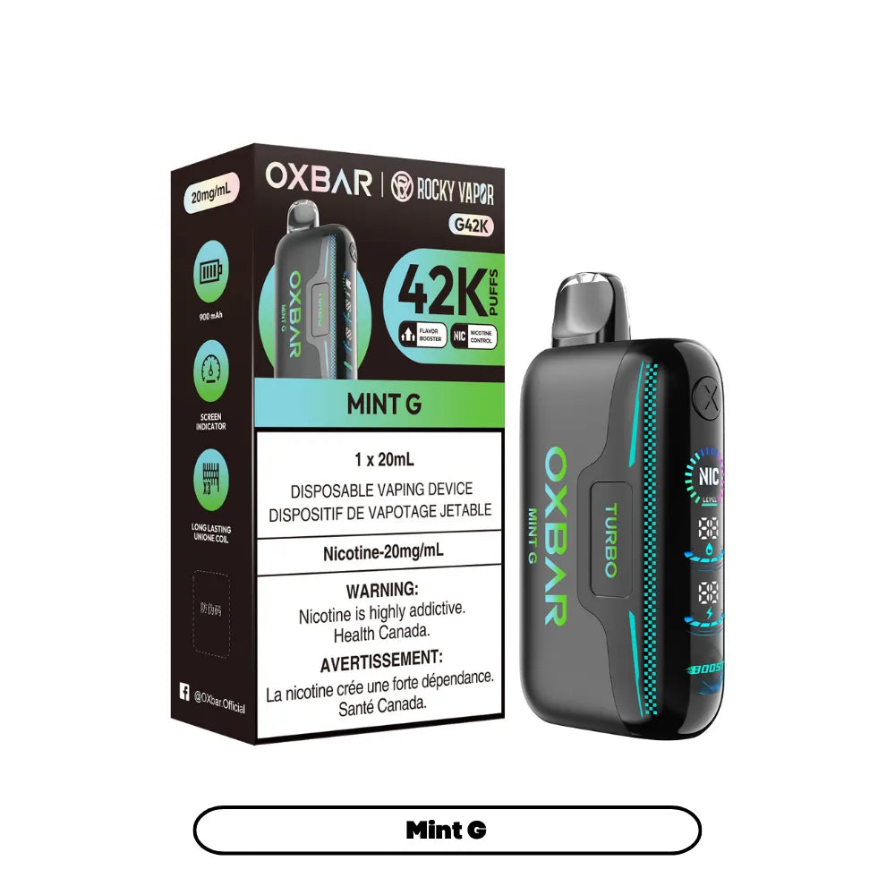 Mint G Oxbar G42K - Disposable 42K