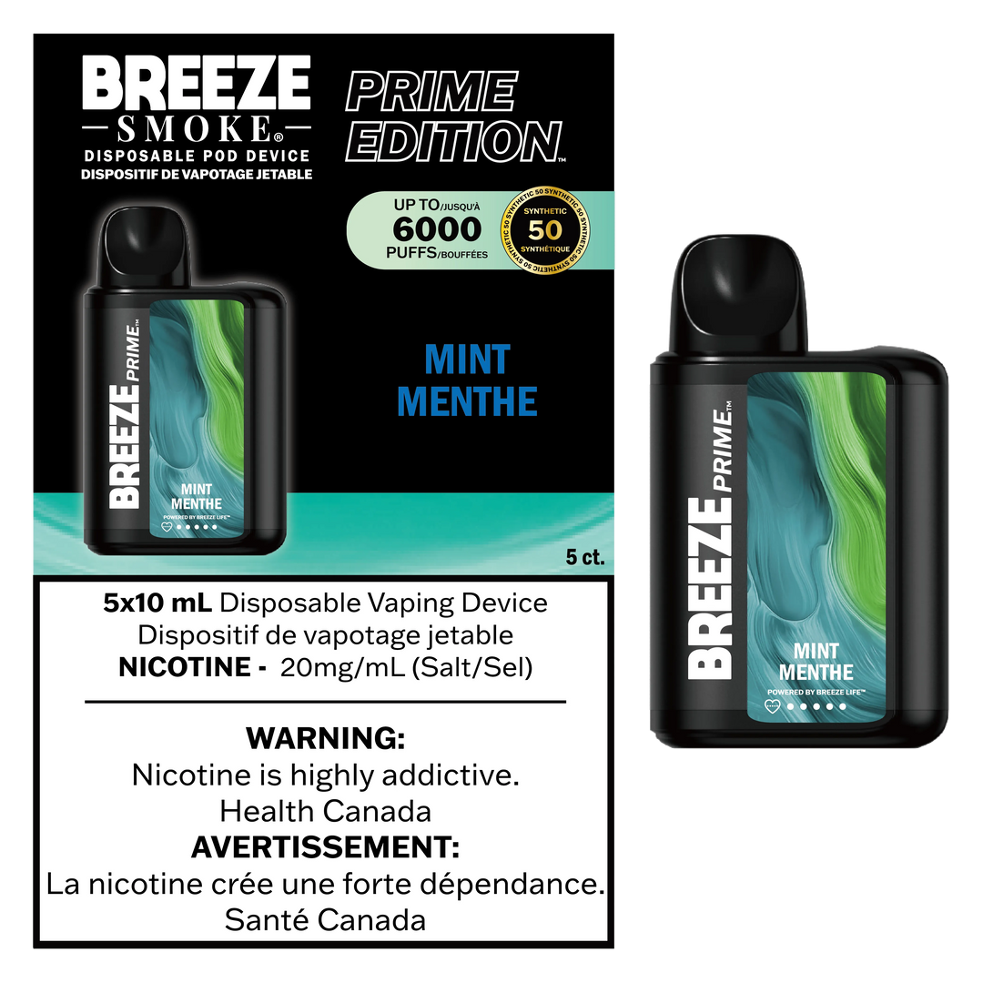Mint Breeze Prime S50 - Disposable 6K