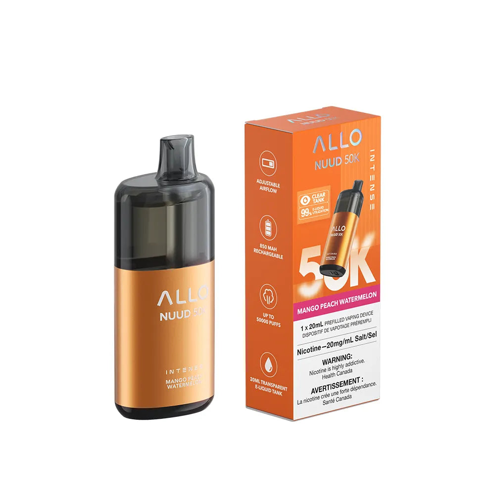 Allo Intense Nuud 50K Disposable Vapes Canada | VIP Vape Allo Intense Nuud 50K Disposable Vapes Canada | VIP Vape