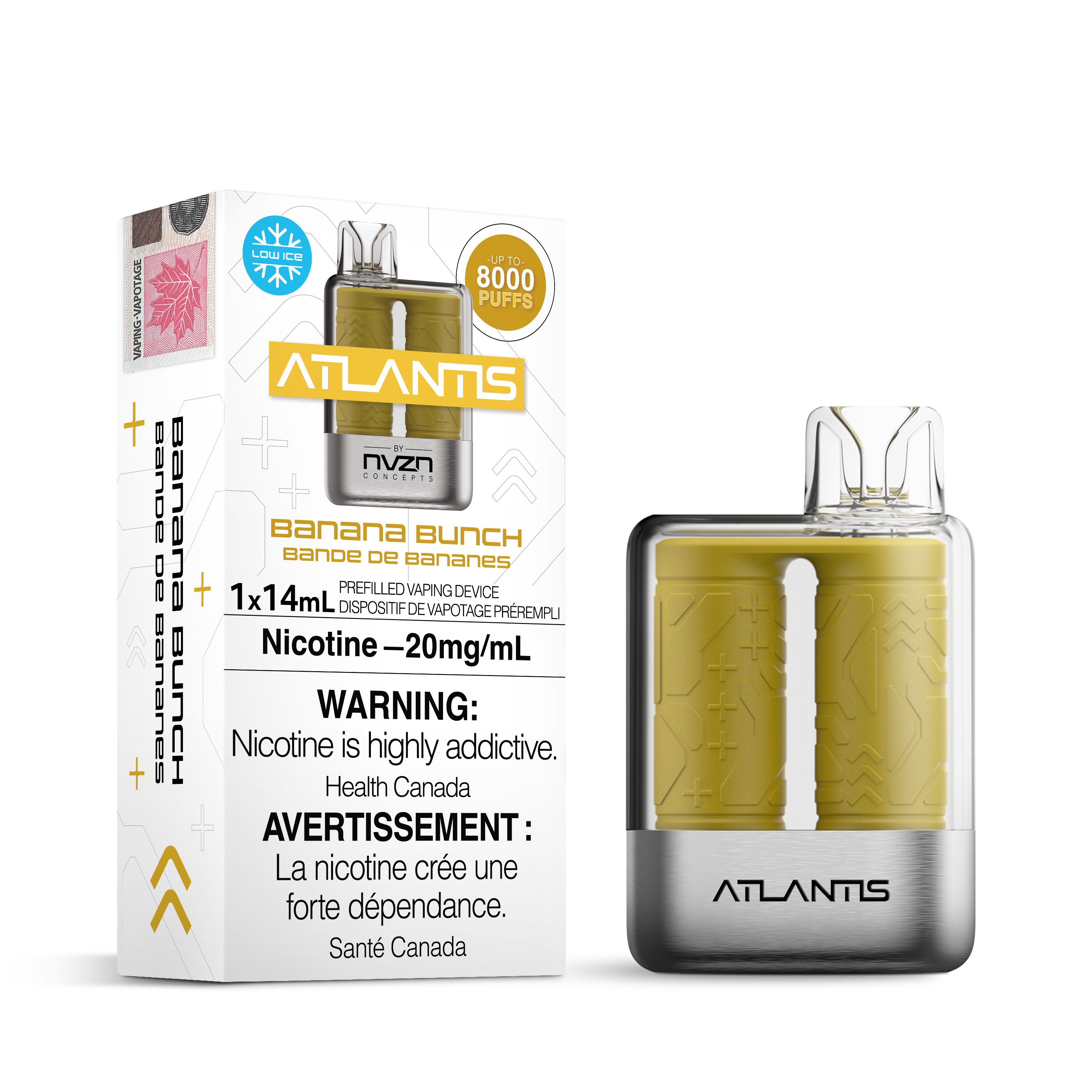 NVZN Atlantis - Disposable E-Cig (8000 Puffs)