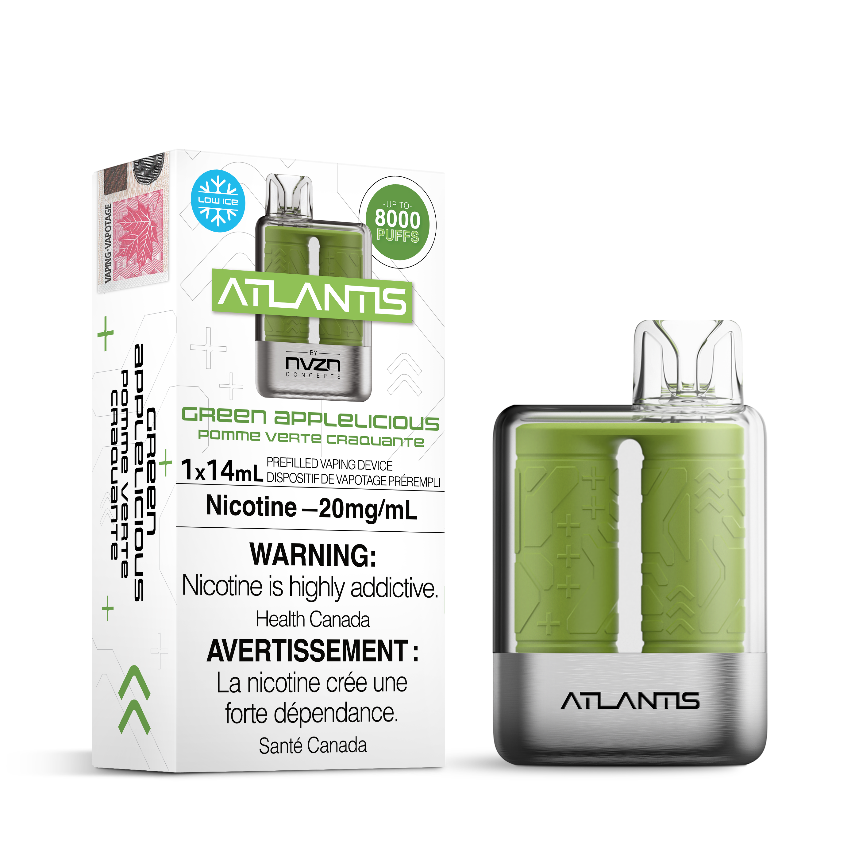 NVZN Atlantis - Disposable E-Cig (8000 Puffs)
