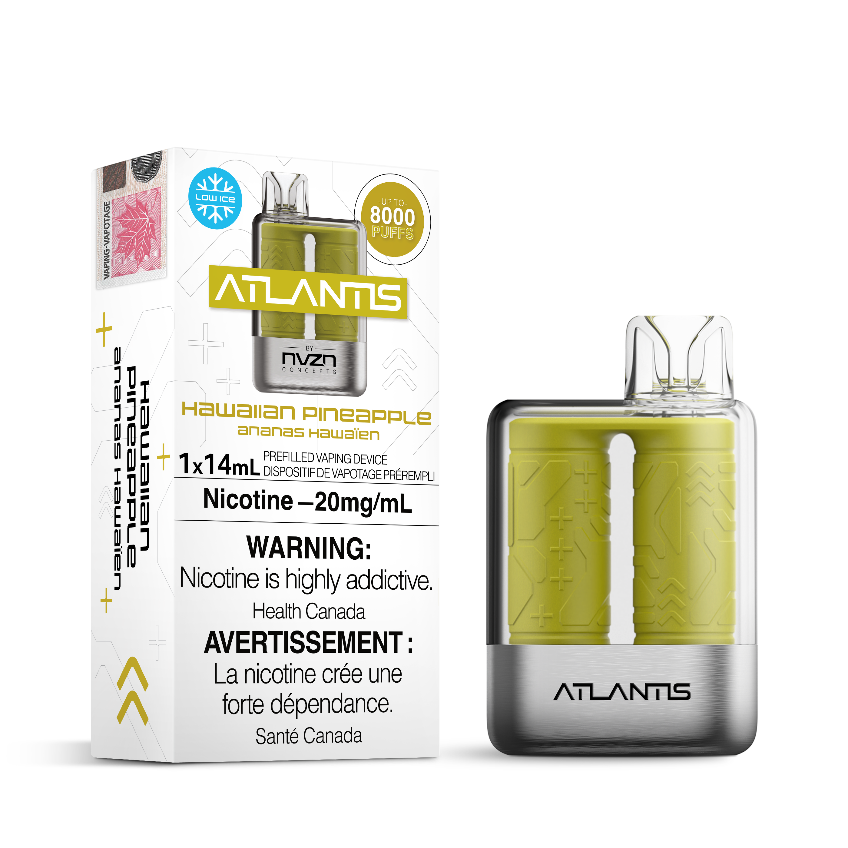 NVZN Atlantis - Disposable E-Cig (8000 Puffs)