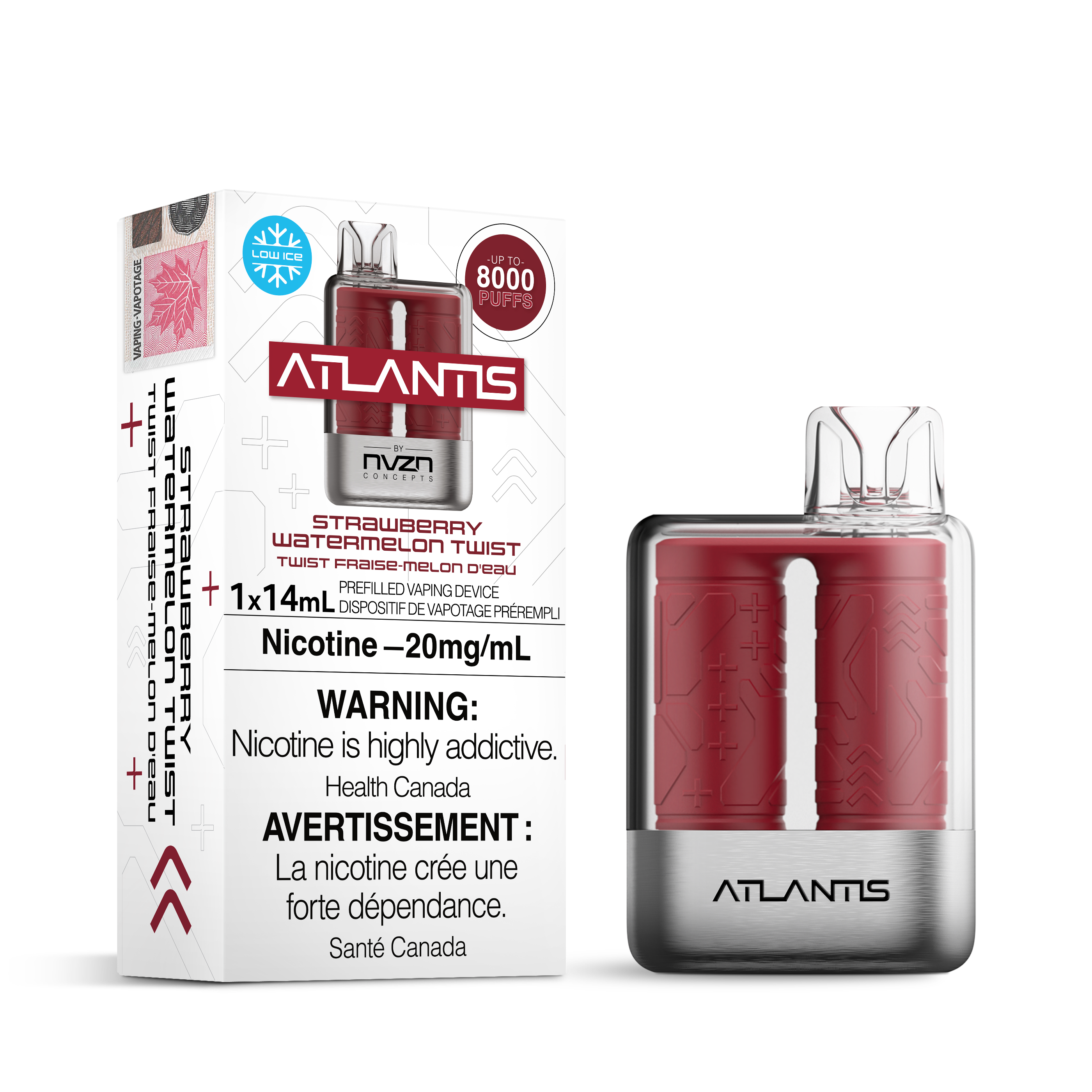 NVZN Atlantis - Disposable E-Cig (8000 Puffs)