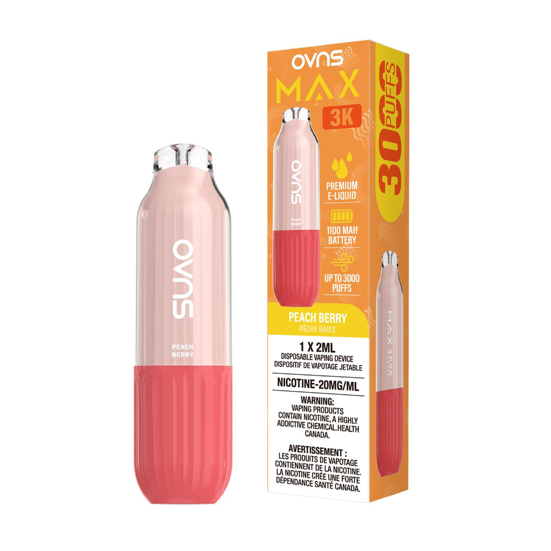 Peach Berry Ovns Max - Disposable 3K