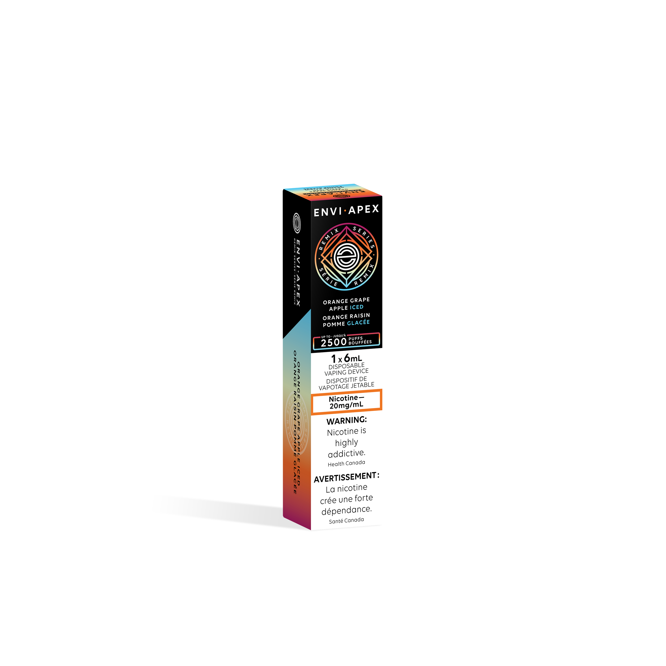 Envi Apex - Disposable E-Cig (PROVINCIAL) (2500 Puffs)