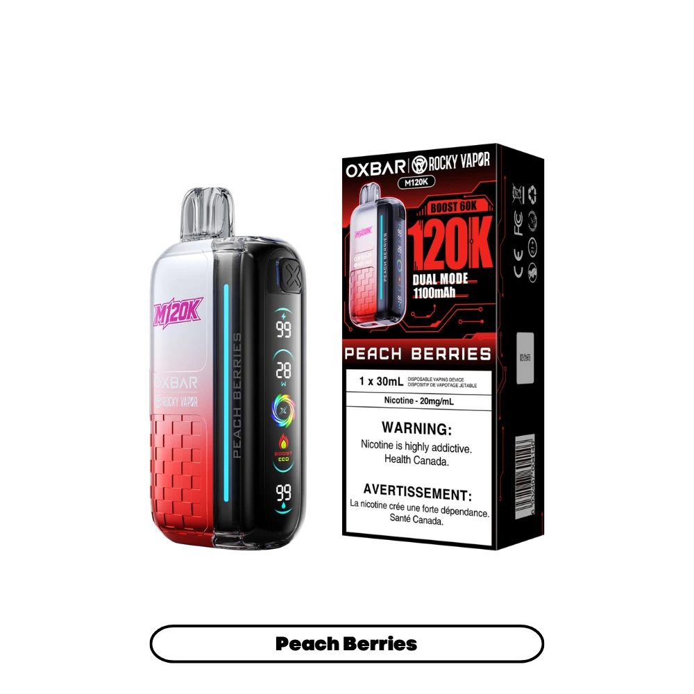 Peach Berries Oxbar M120K - Disposable Vape